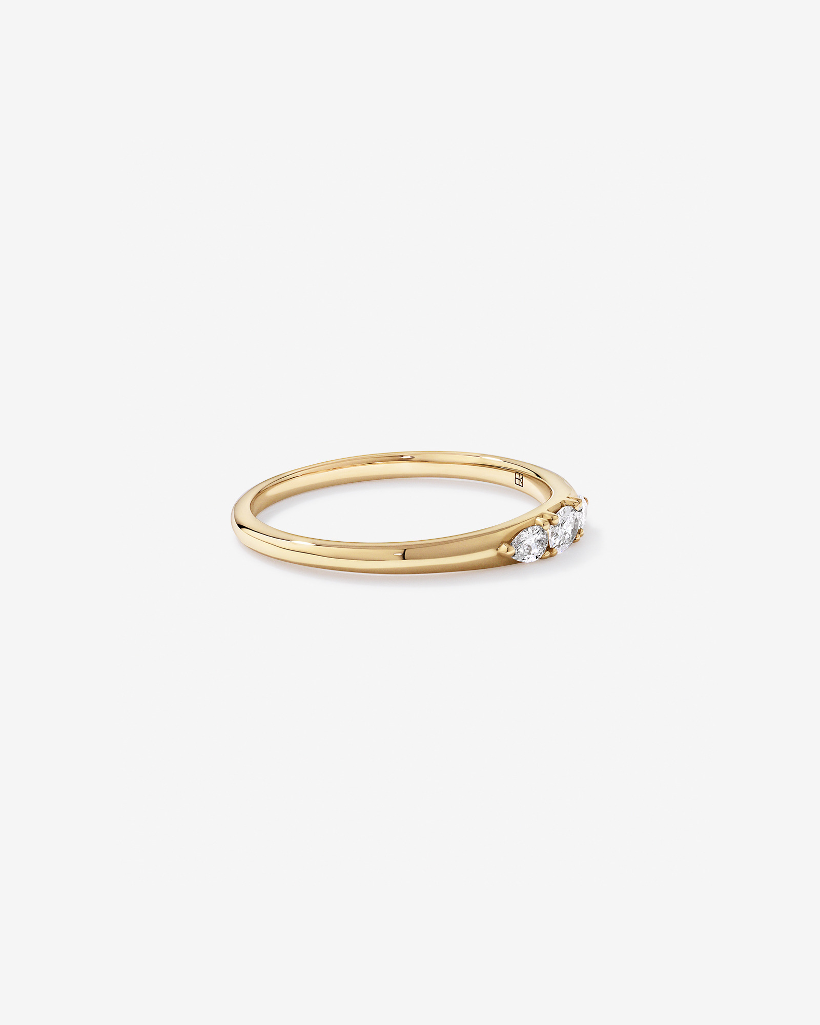 0.18TW Lab Diamond Stacker Ring 10kt Gold