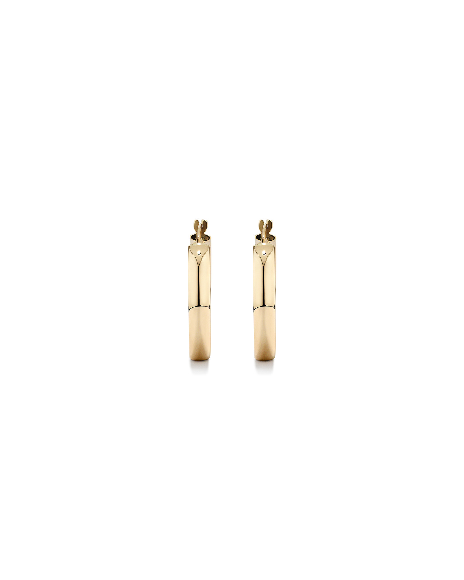 Anneaux ronds de 20mm en or jaune 10 K