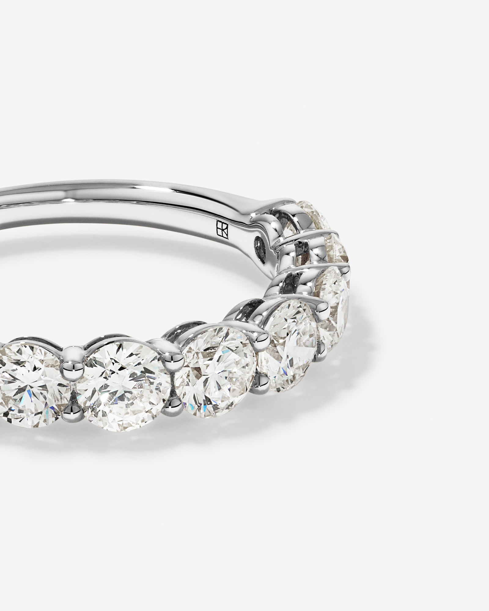 2.00 Carat TW Round Brilliant Laboratory-Grown Diamond Wedding Ring 14kt Gold