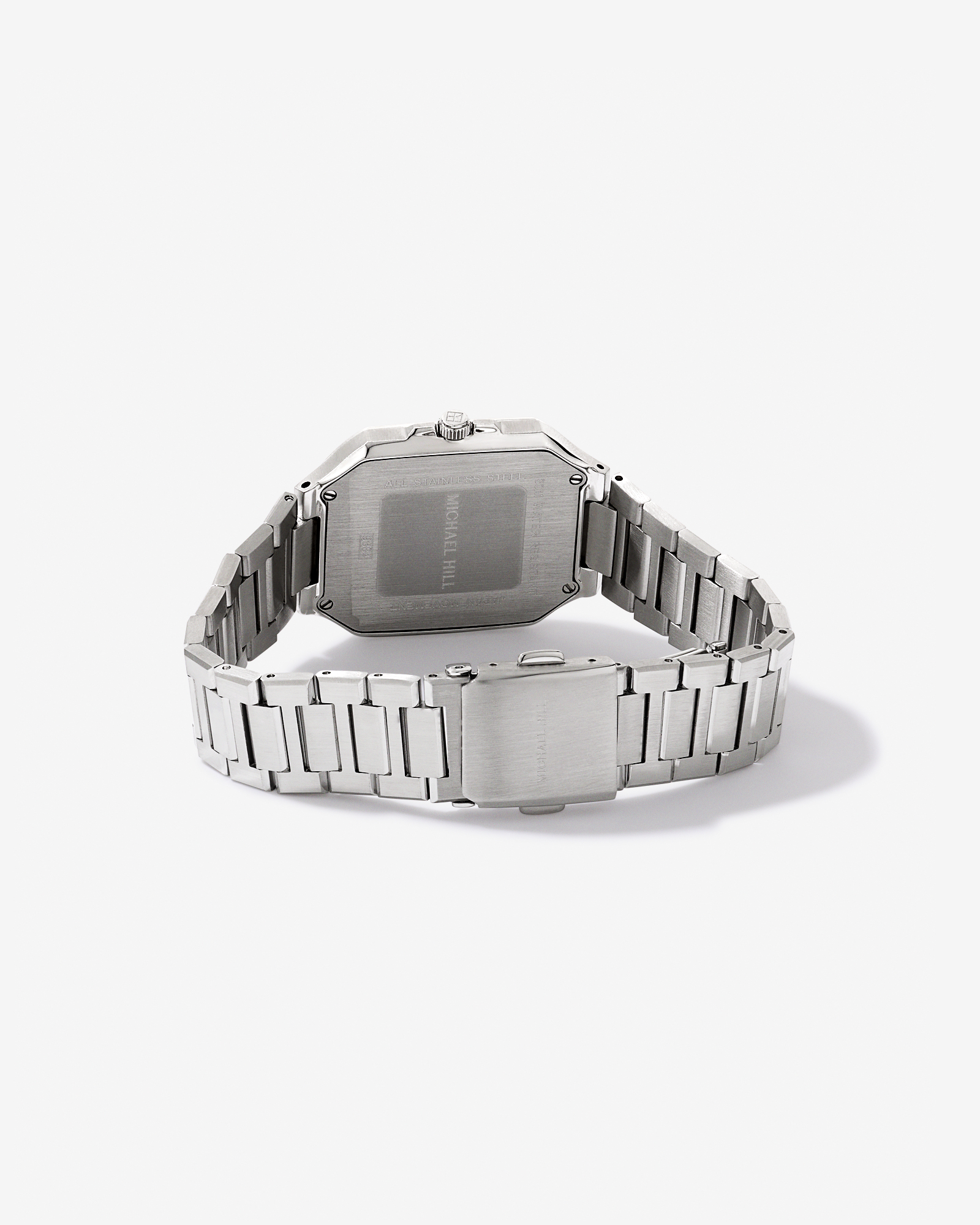 Men's Quartz Watch with Green Dial in Stainless Steel