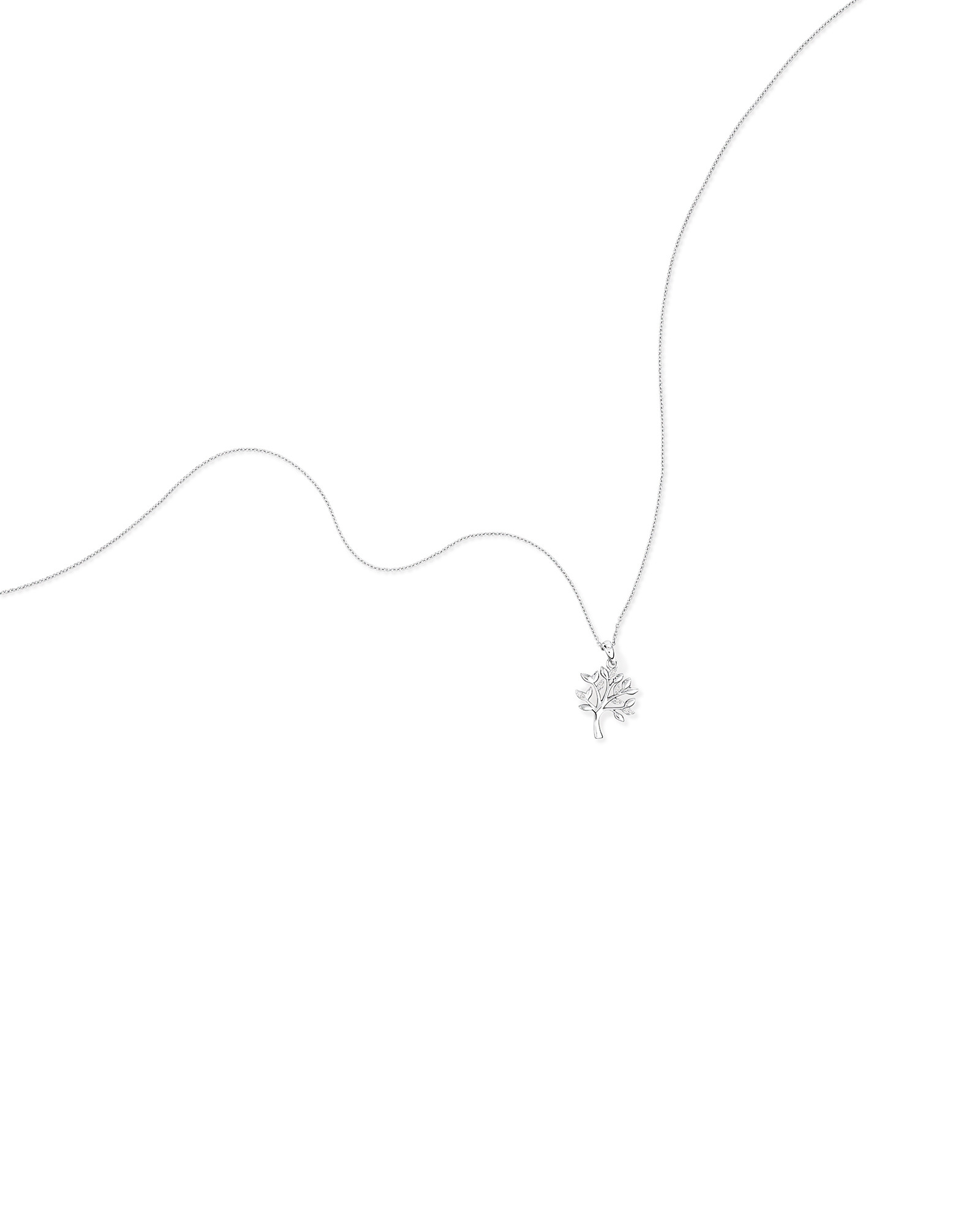 Collier en chaîne câble argent sterling avec zircones cubiques coupes baguette et trillion