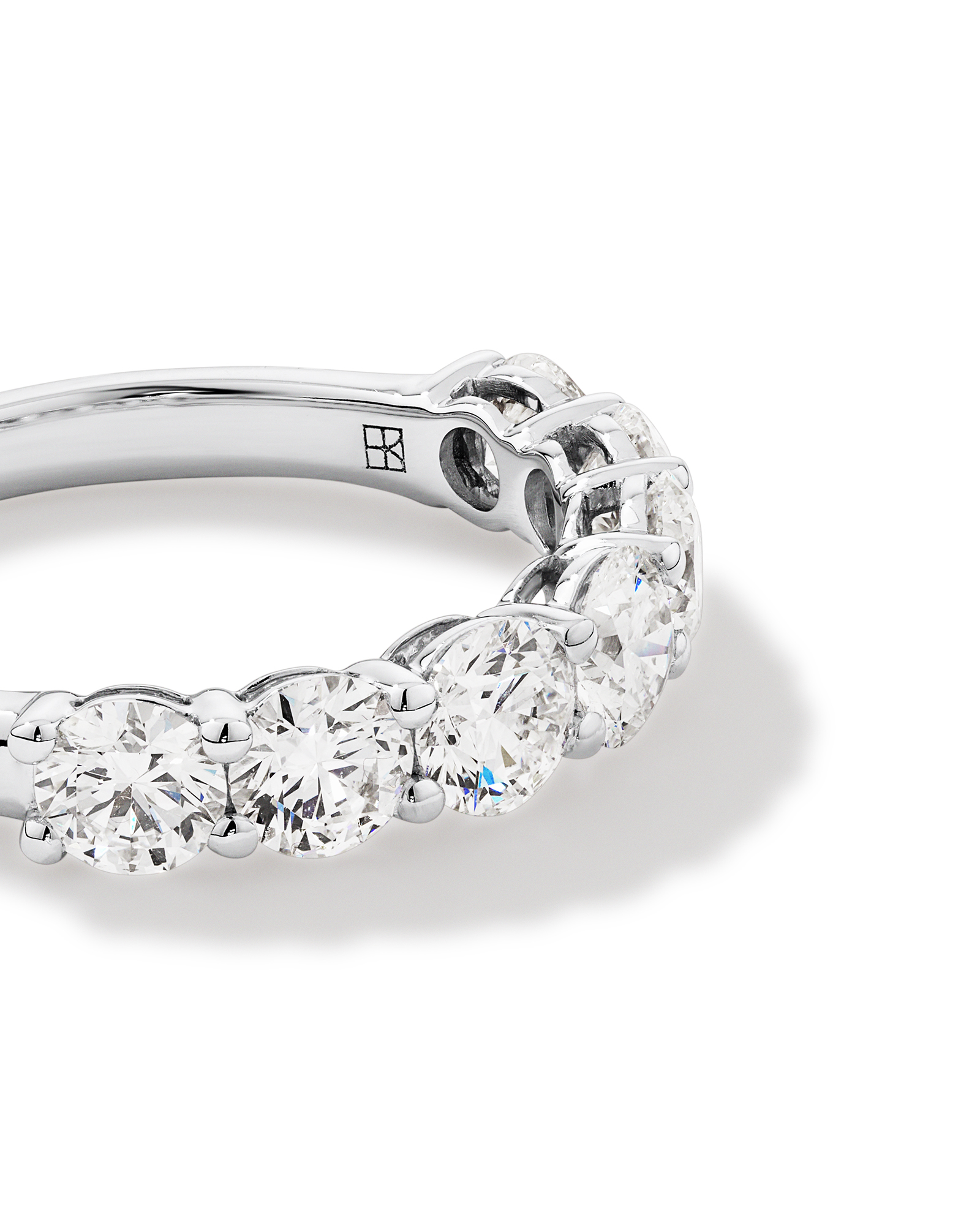 2.00 Carat TW Round Brilliant Laboratory-Grown Diamond Wedding Ring in 14kt Gold