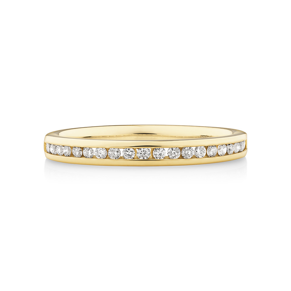 Wedding Band with 1/ Carat TW of Diamonds in 14kt Gold