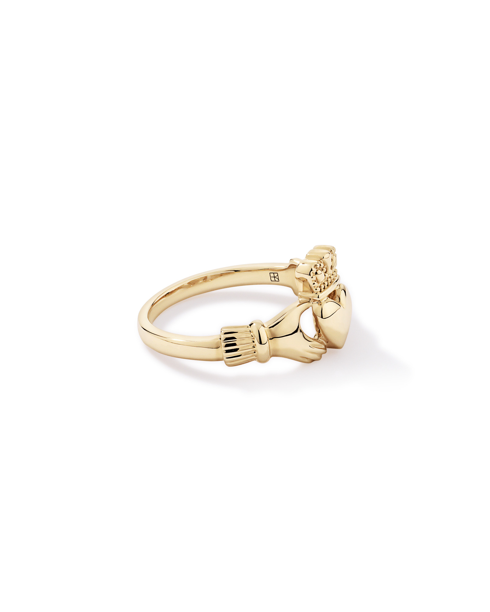 Claddagh Ring 10kt Yellow Gold