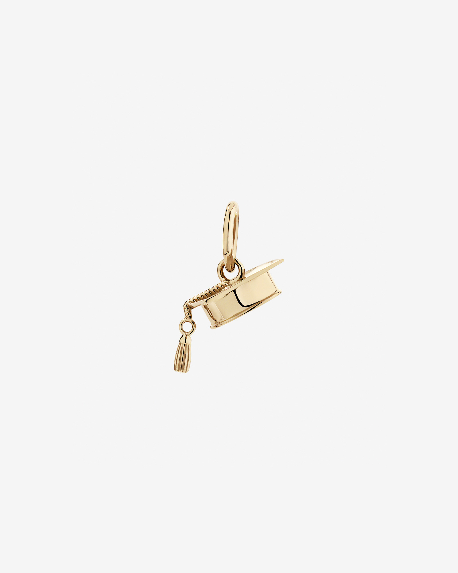 Graduation Cap Pendant in 10kt Yellow Gold