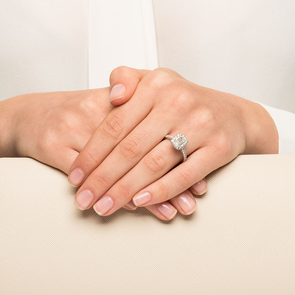Sir Michael Hill Designer GrandAllegro Engagement Ring with 2 Carat TW ...