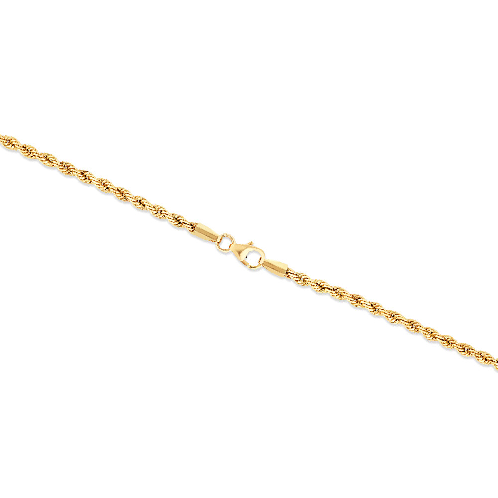 50cm (20") Rope Chain in 10kt Yellow Gold