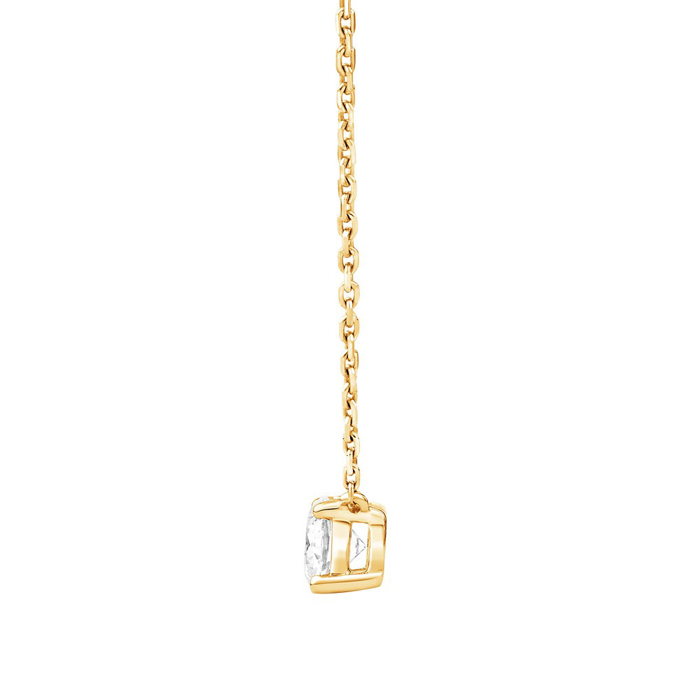 0.60 Carat TW Laboratory-Grown Diamond Stud Earrings & Pendant Set in 10kt Yellow Gold