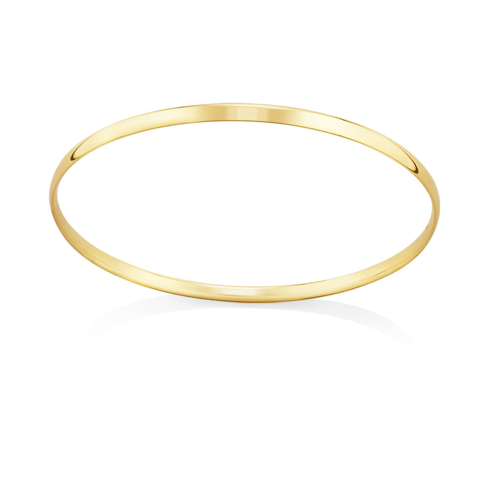 65mm Bangle in 10kt Yellow Gold
