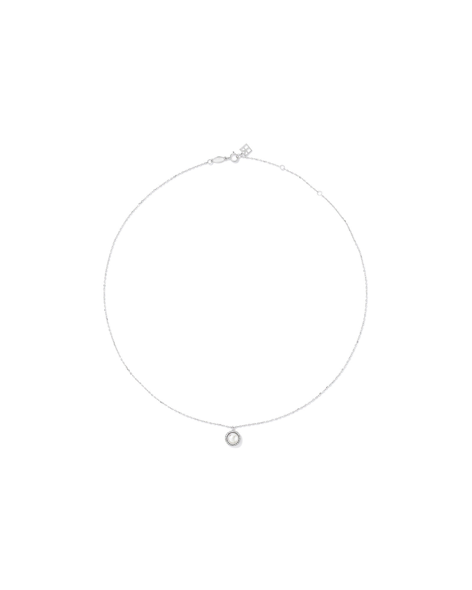 Collier et boucle d’oreille en perle d’eau douce cultivée & 0,13TW de diamants en argent sterling