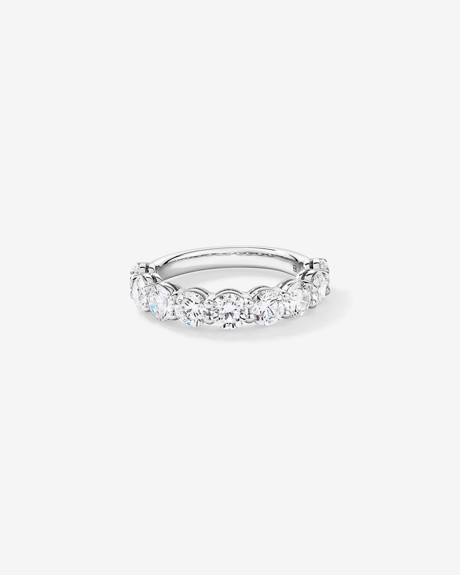 2.74TW Round Brilliant Laboratory-Grown Diamond Wedding Ring 14kt Gold