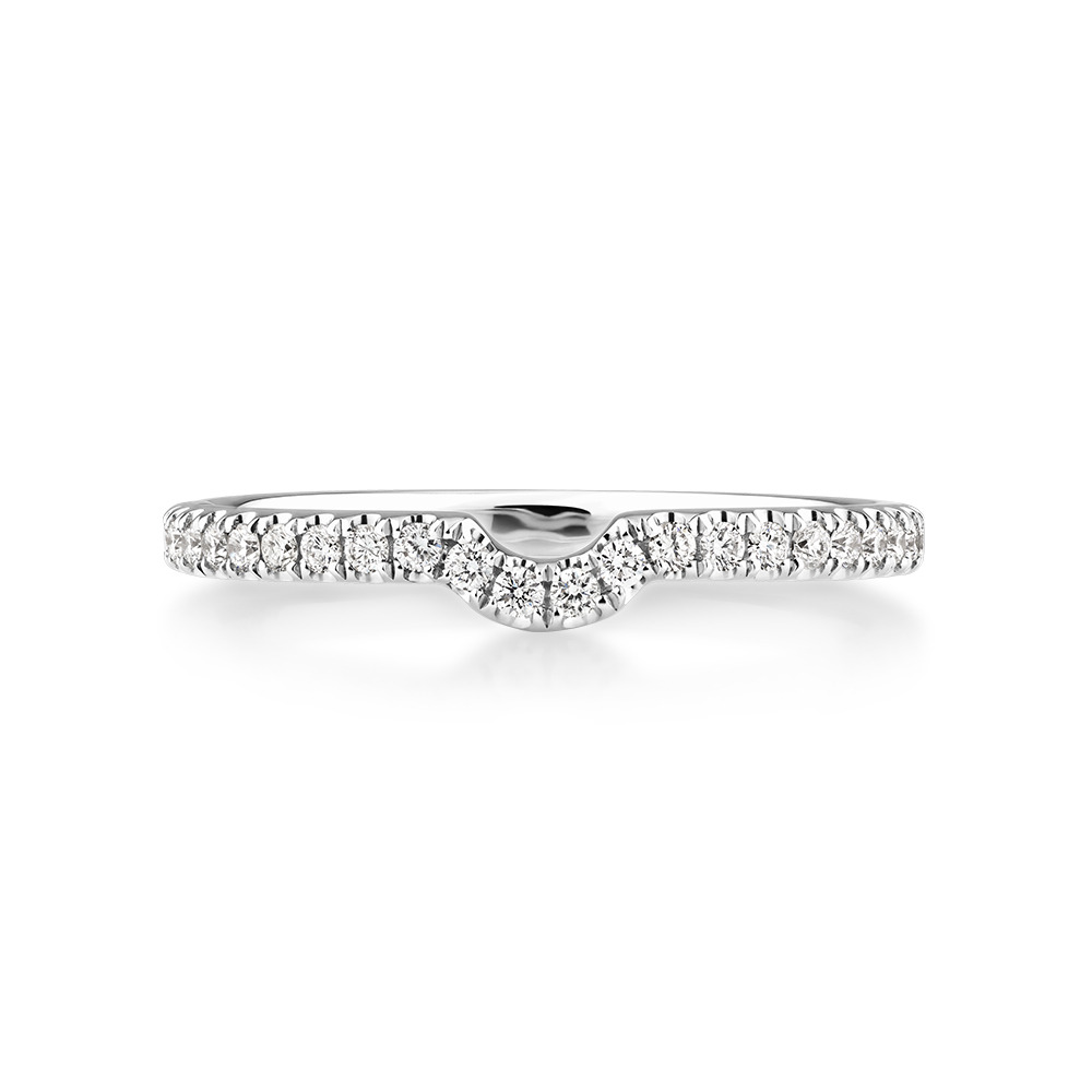 Alliance Sir Michael Hill Designer en or blanc 18 K avec diamants totalisant 0,22 ct