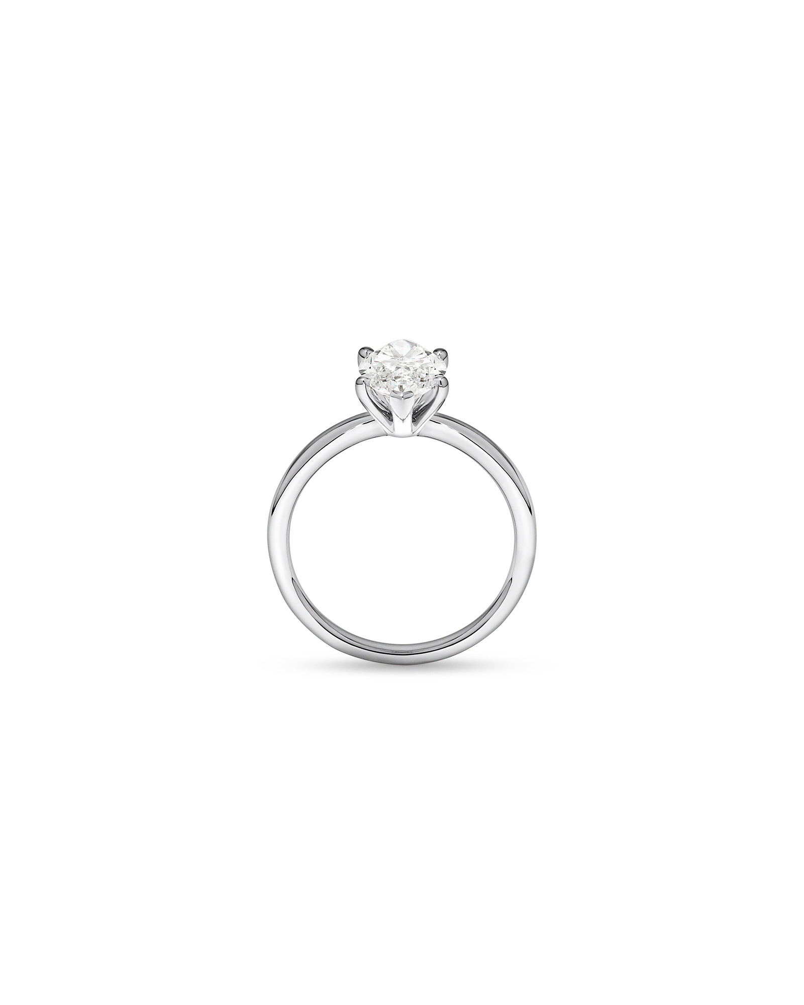 2.00 Carat TW Laboratory-Grown Diamond Marquise Solitaire Ring 14kt Gold