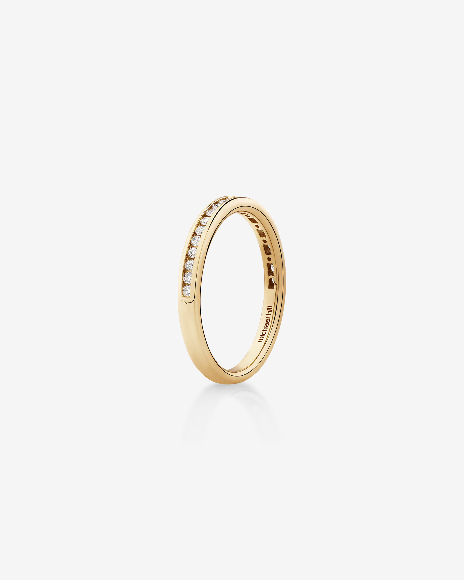 Wedding Band with 0.20 Carat TW of Diamonds in 14kt Yellow Gold