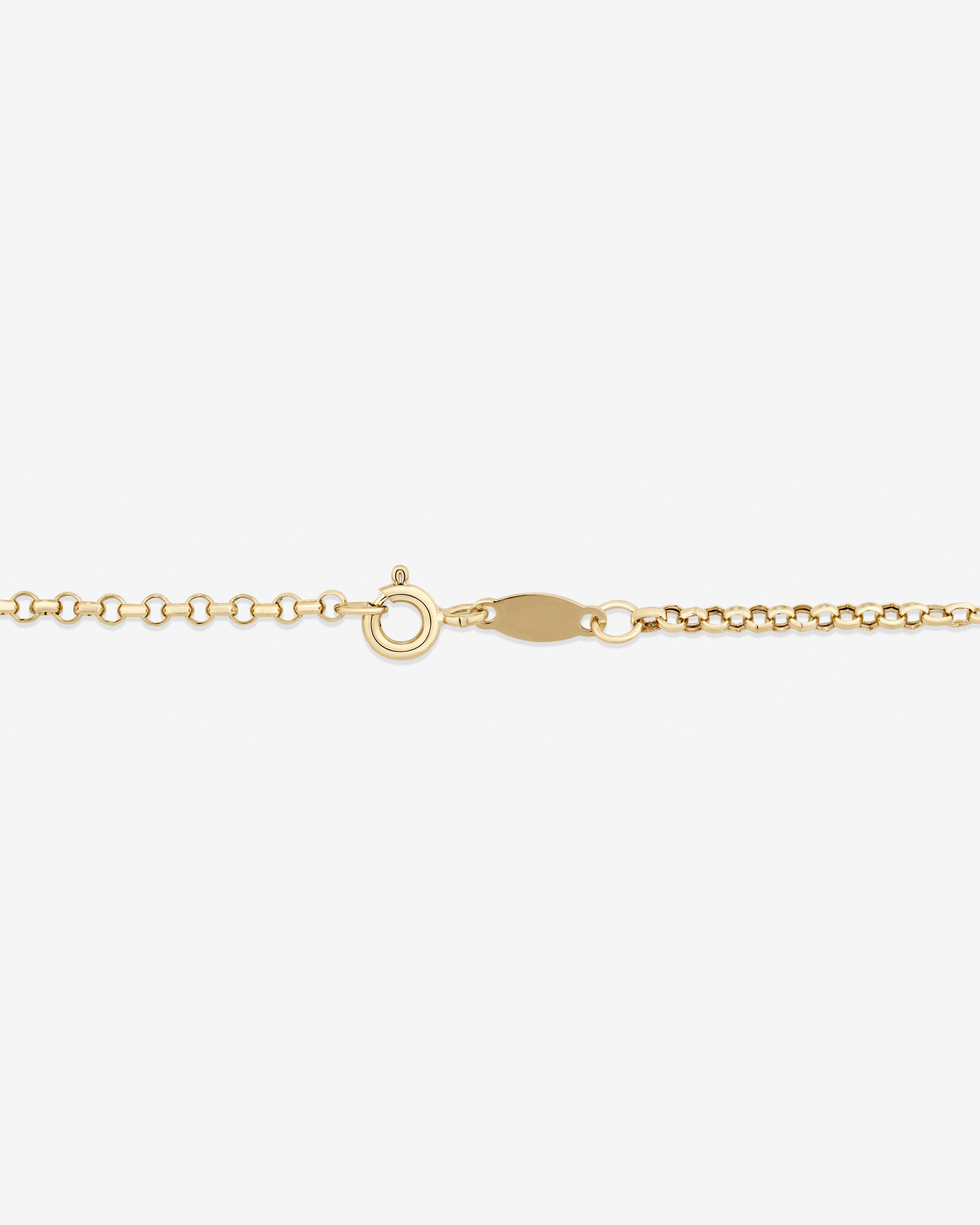 60cm (24") Hollow Belcher Chain in 10kt Yellow Gold