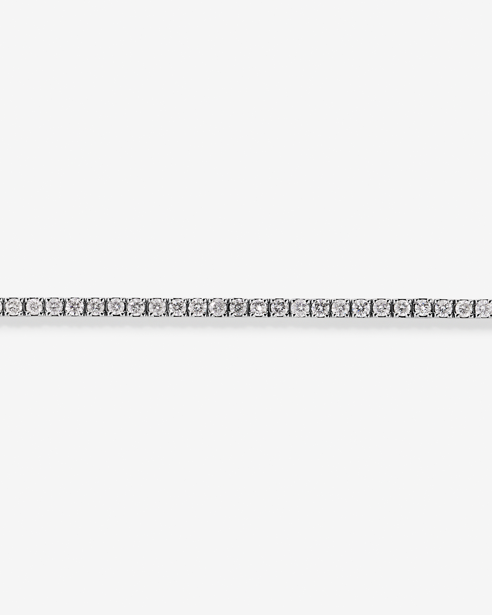 Bracelet de Tennis de 4,00 Carat TW en Diamant en Or Blanc 10kt