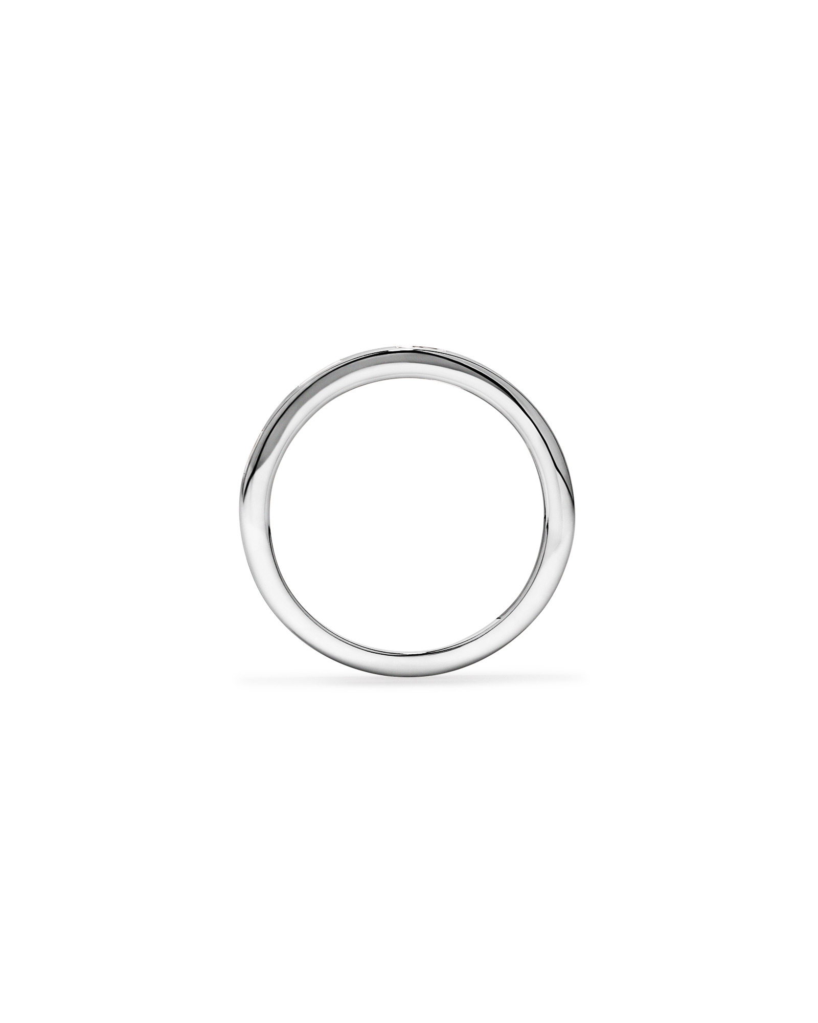 0.22TW Baguette Laboratory-Grown Diamond Wedding Band 14kt White Gold