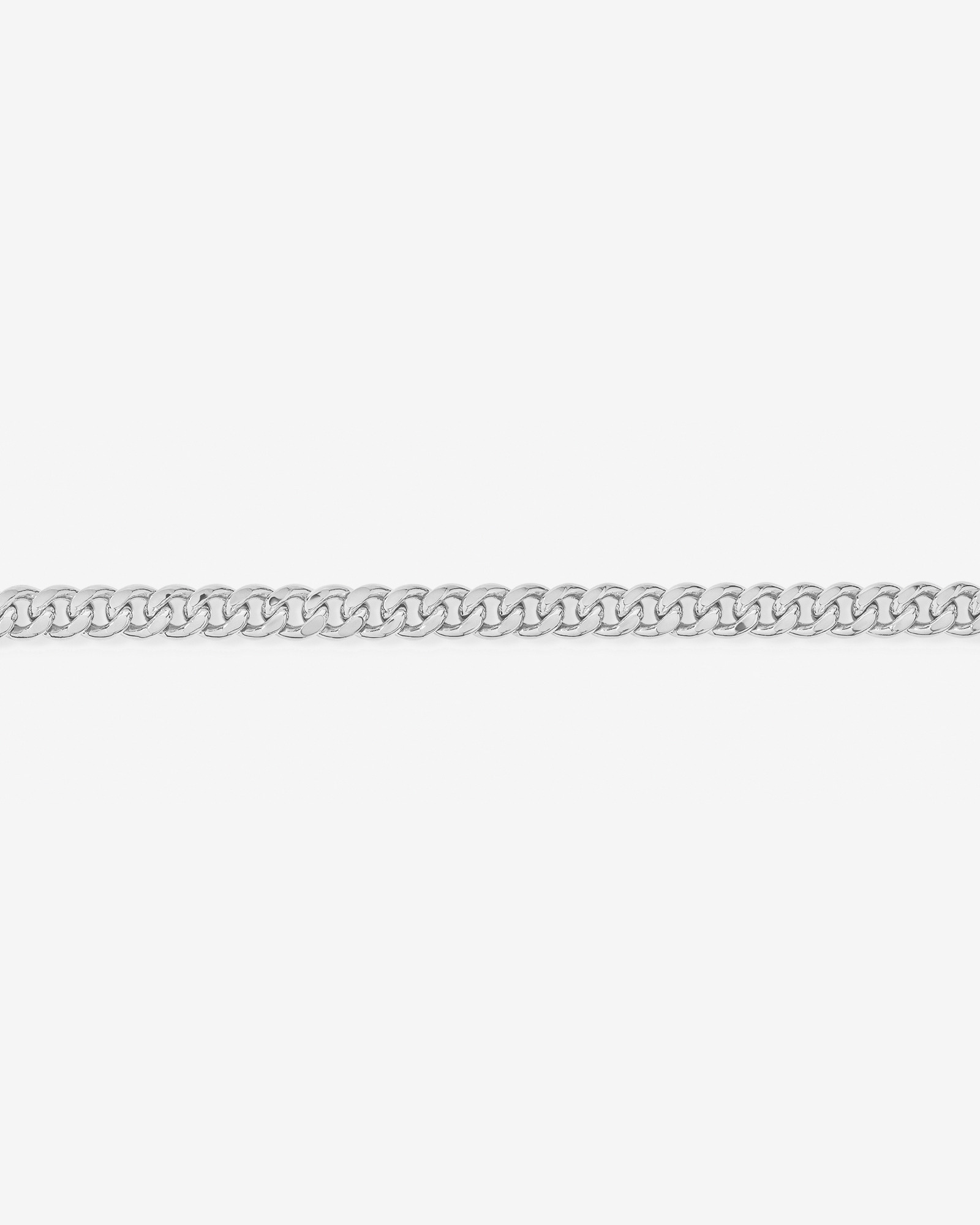 17cm (22") 9mm Width Semi Solid Diamond Cut Curb Bracelet in 10kt Gold