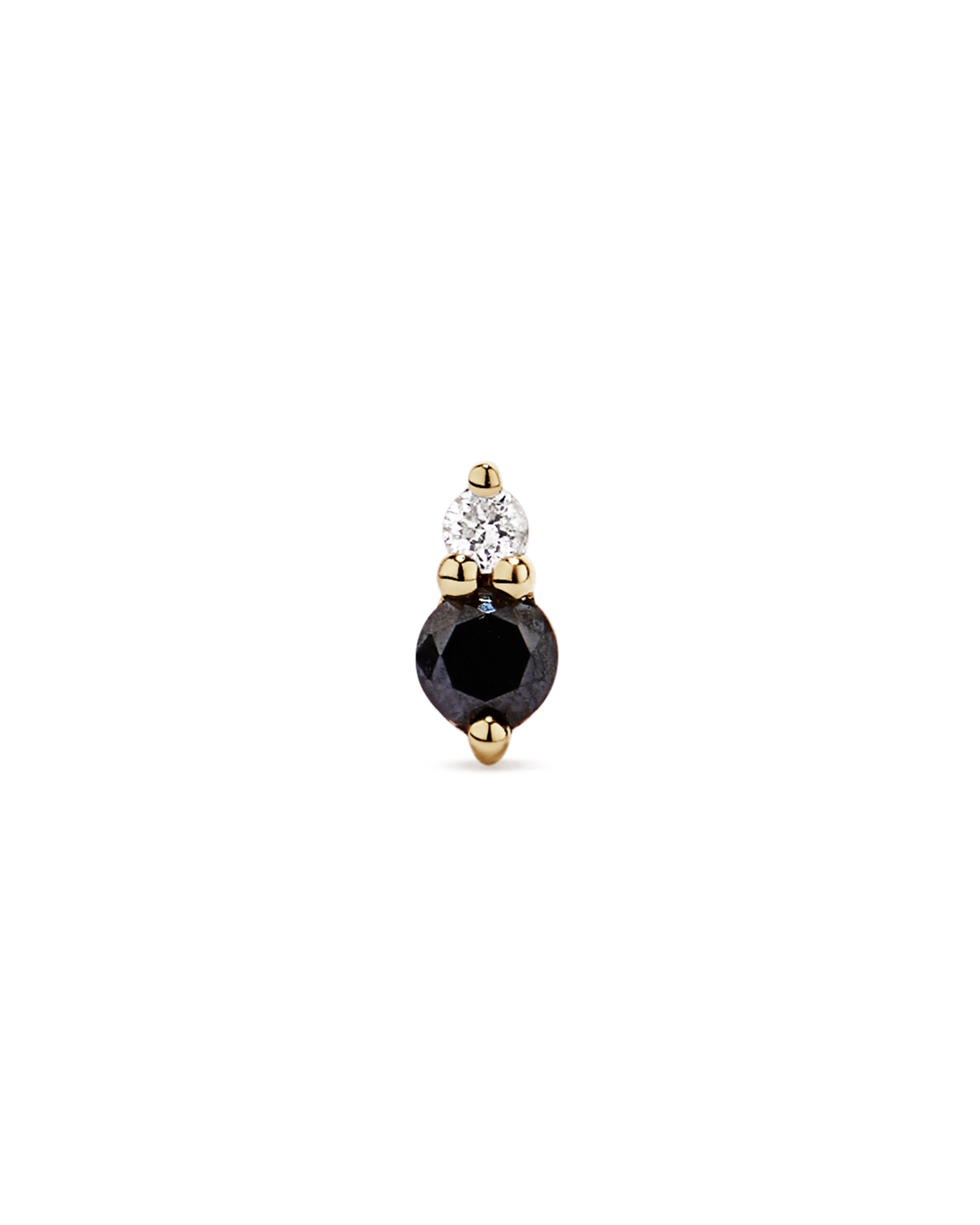 0.06 Carat TW Diamond Stud in 10kt Yellow Gold