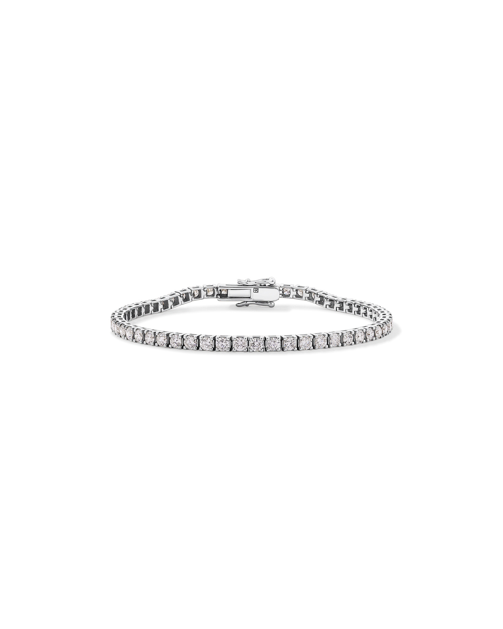 Bracelet de Tennis de 5,00 Carat TW en Diamant en Or Jaune 10kt