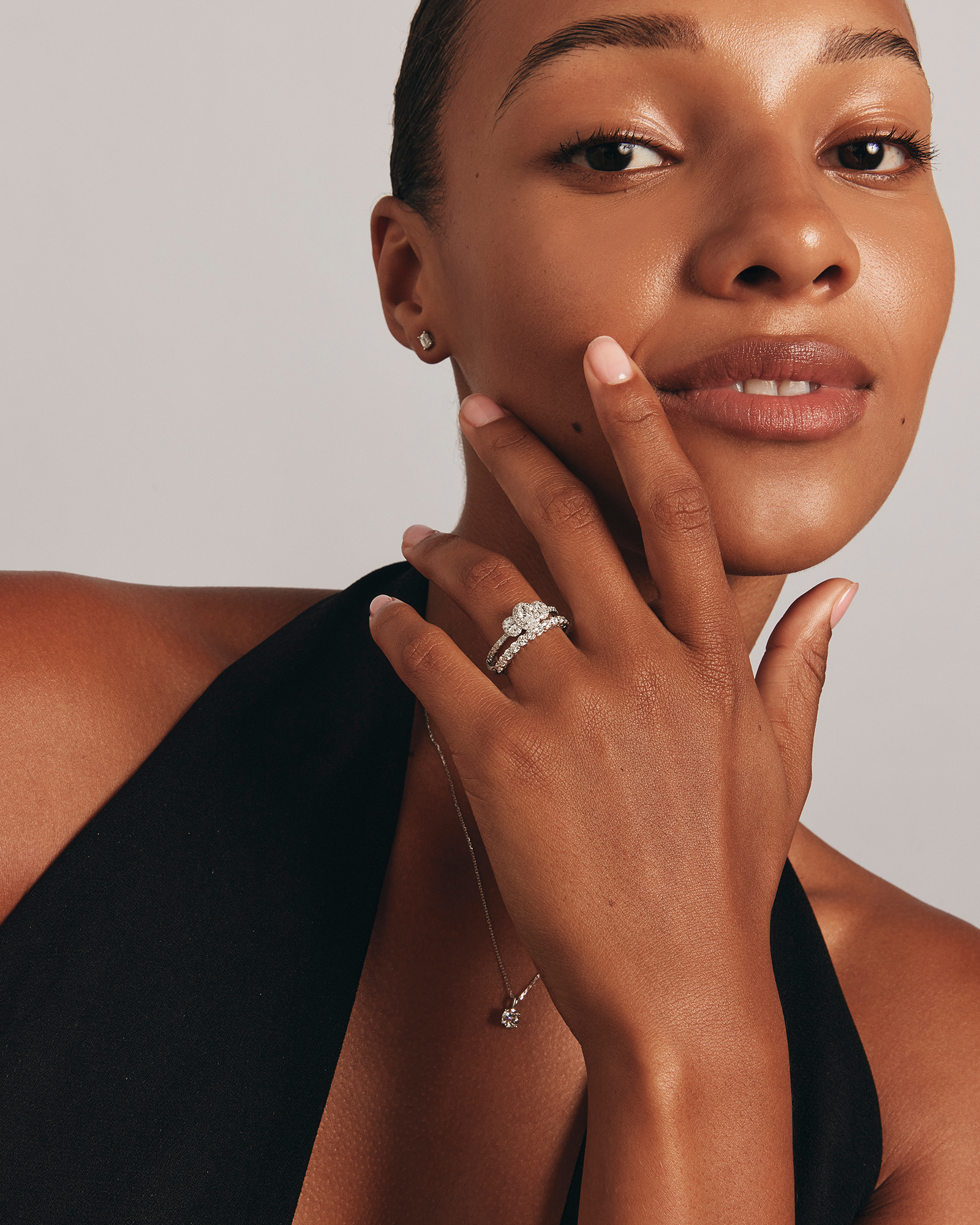 0.60 Carat TW Claw Set Round Brilliant Laboratory-Grown Diamond Wedding Ring in 14kt Gold