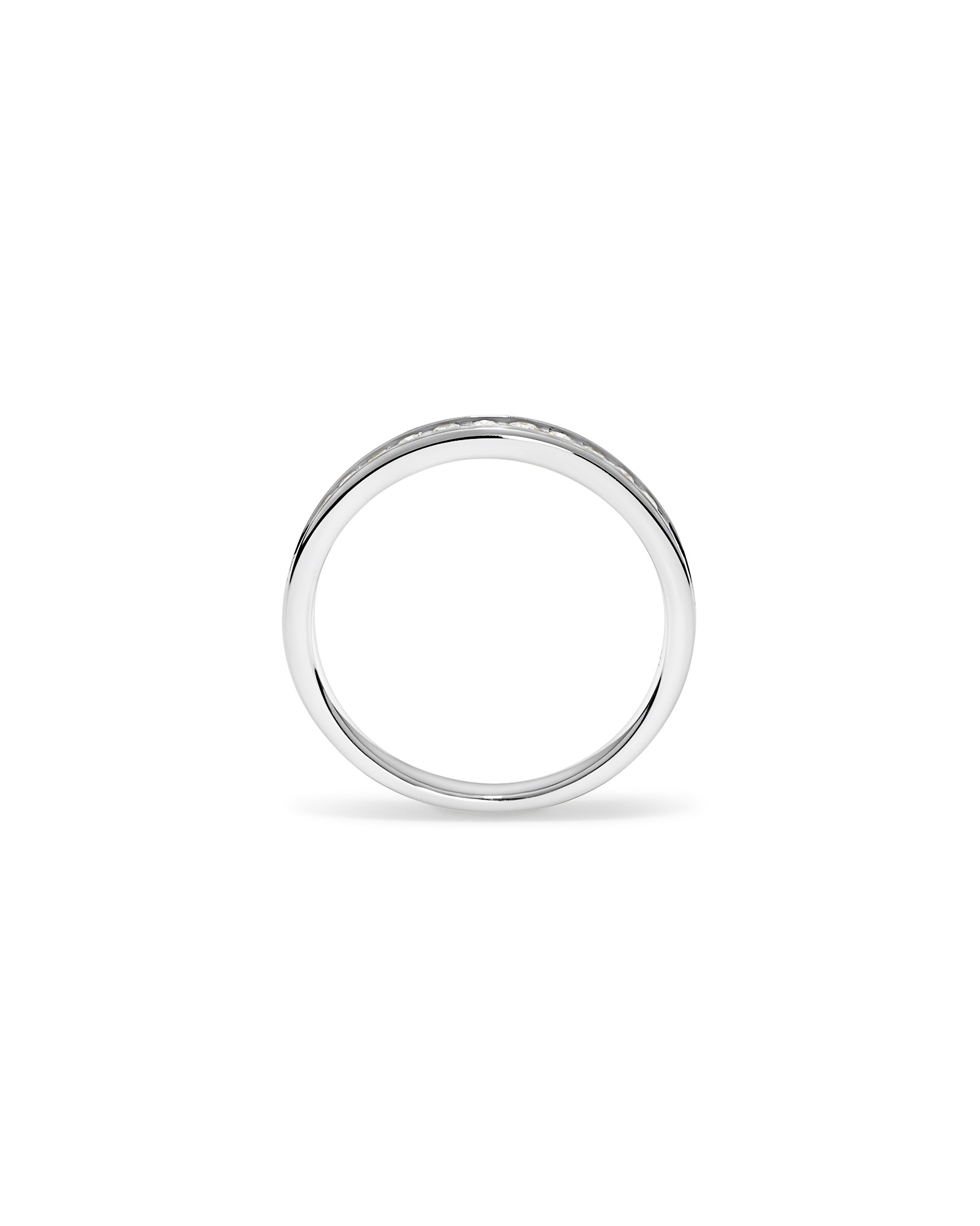 0.30 Carat TW Round Brilliant Laboratory-Grown Diamond Wedding Ring 14kt Gold