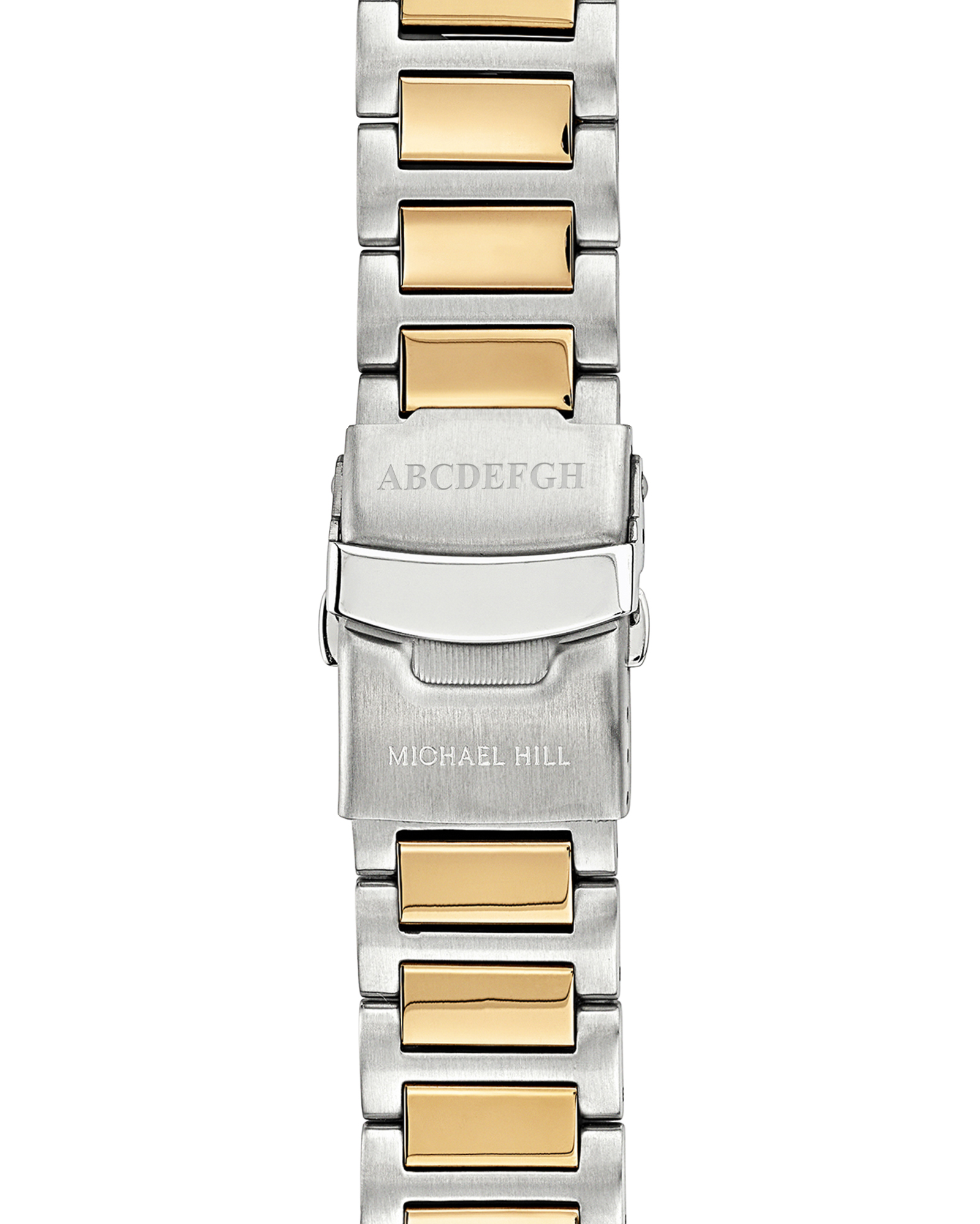 Two-Tone Men's Chronograph Watch in Gold Tone Stainless Steel