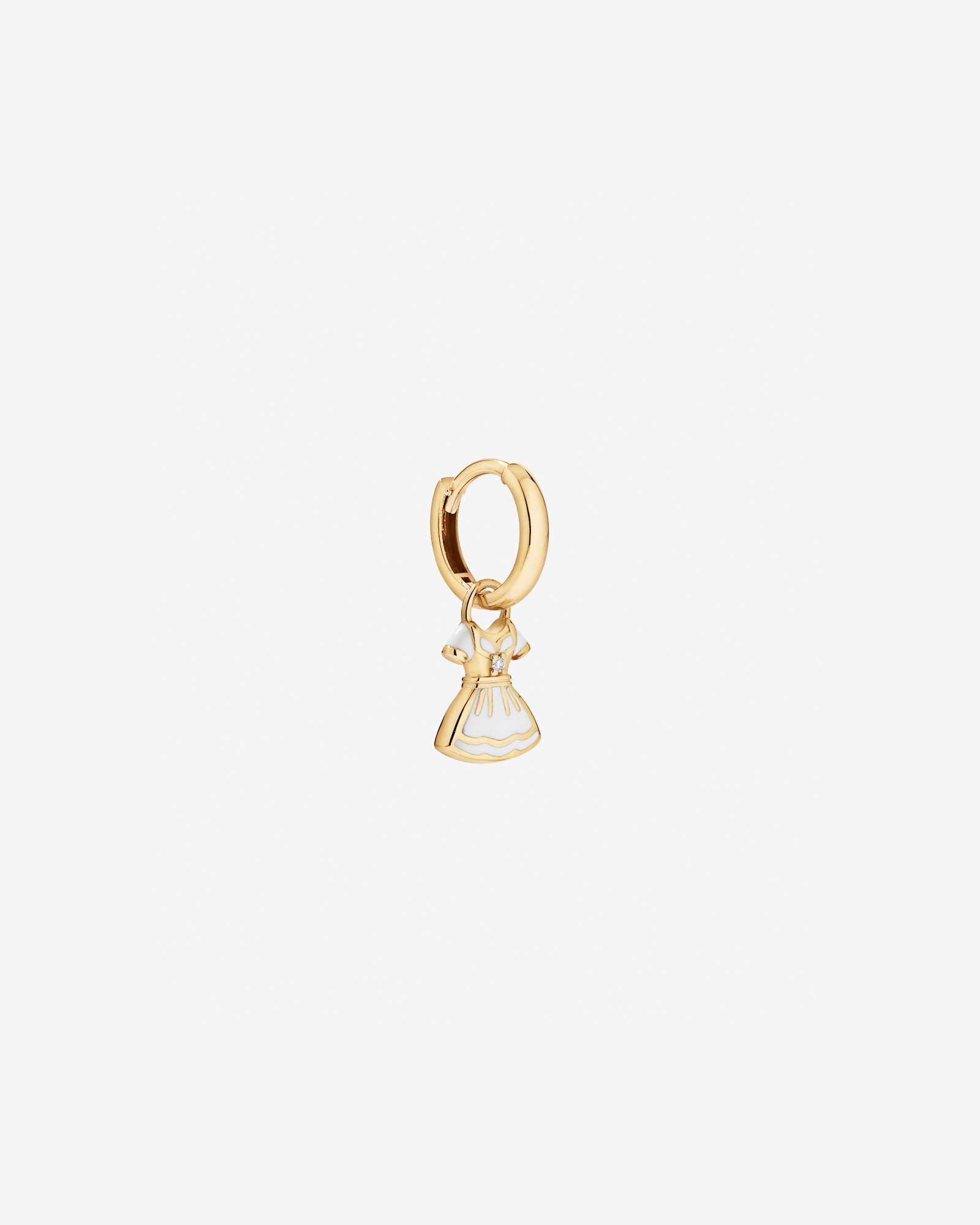 Dirndl Earring Charm in 18kt Vermeil