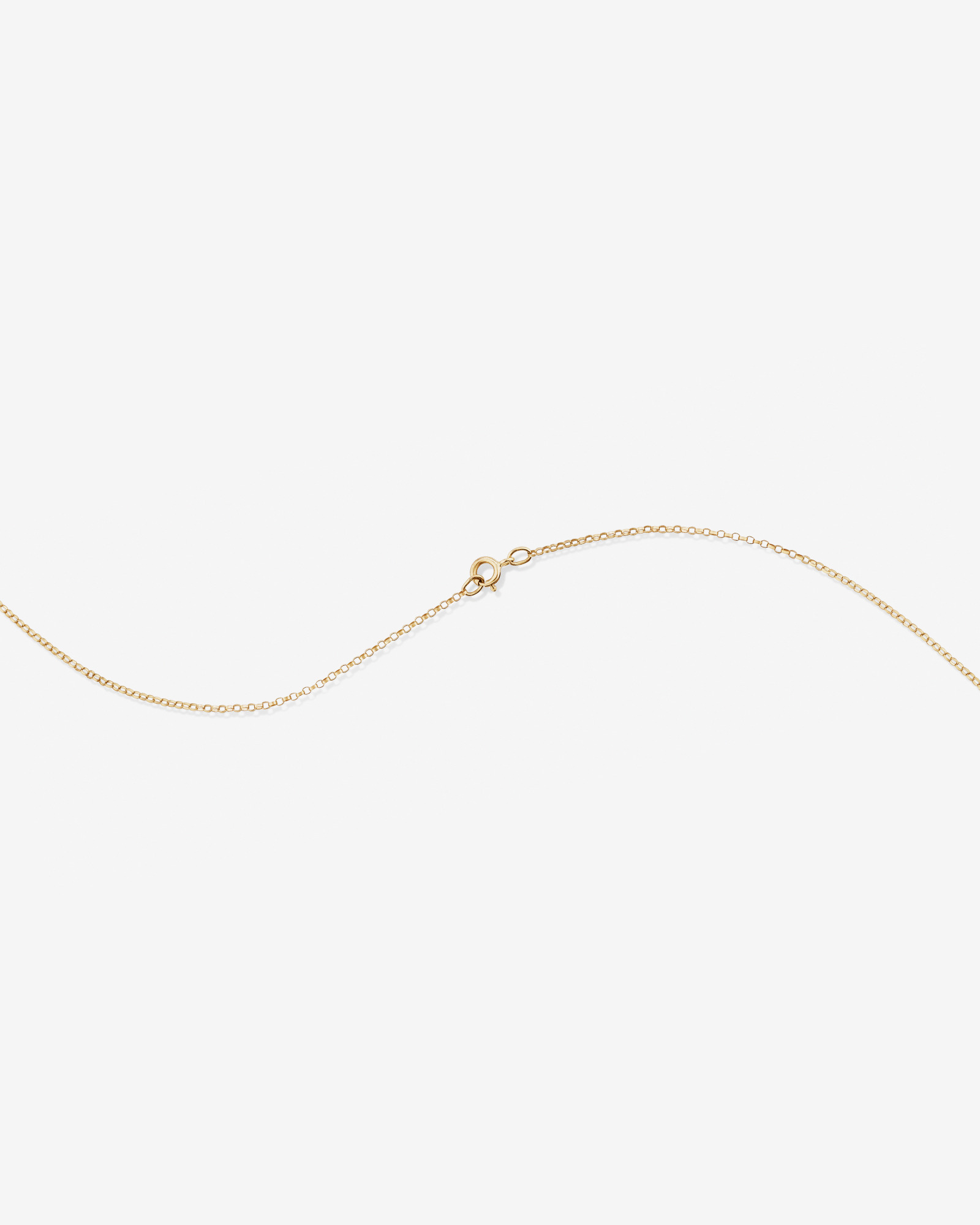 Collier à initiale « E » en or jaune 10 K à diamants totalisant 0,10 ct