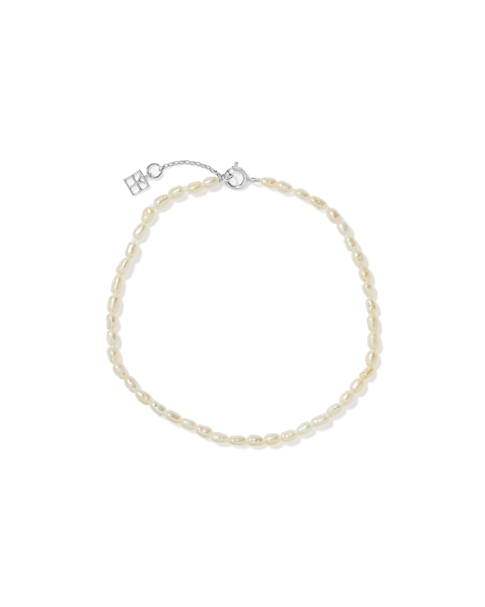 Micro Cultured Freshwater Pearl Bracelet  in Sterling Silver