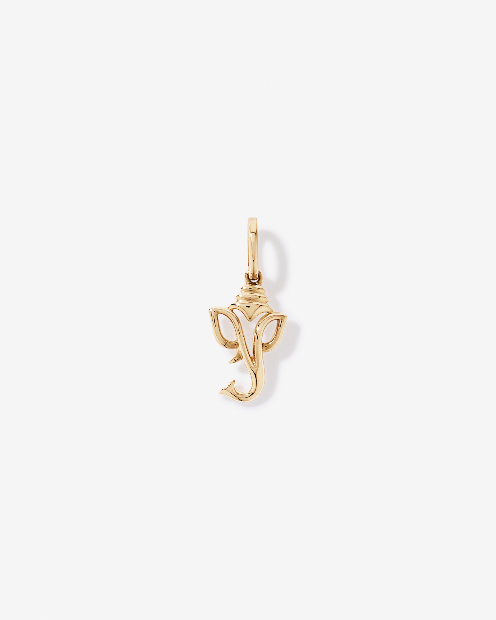 Ganesha Pendant in 10kt Yellow Gold