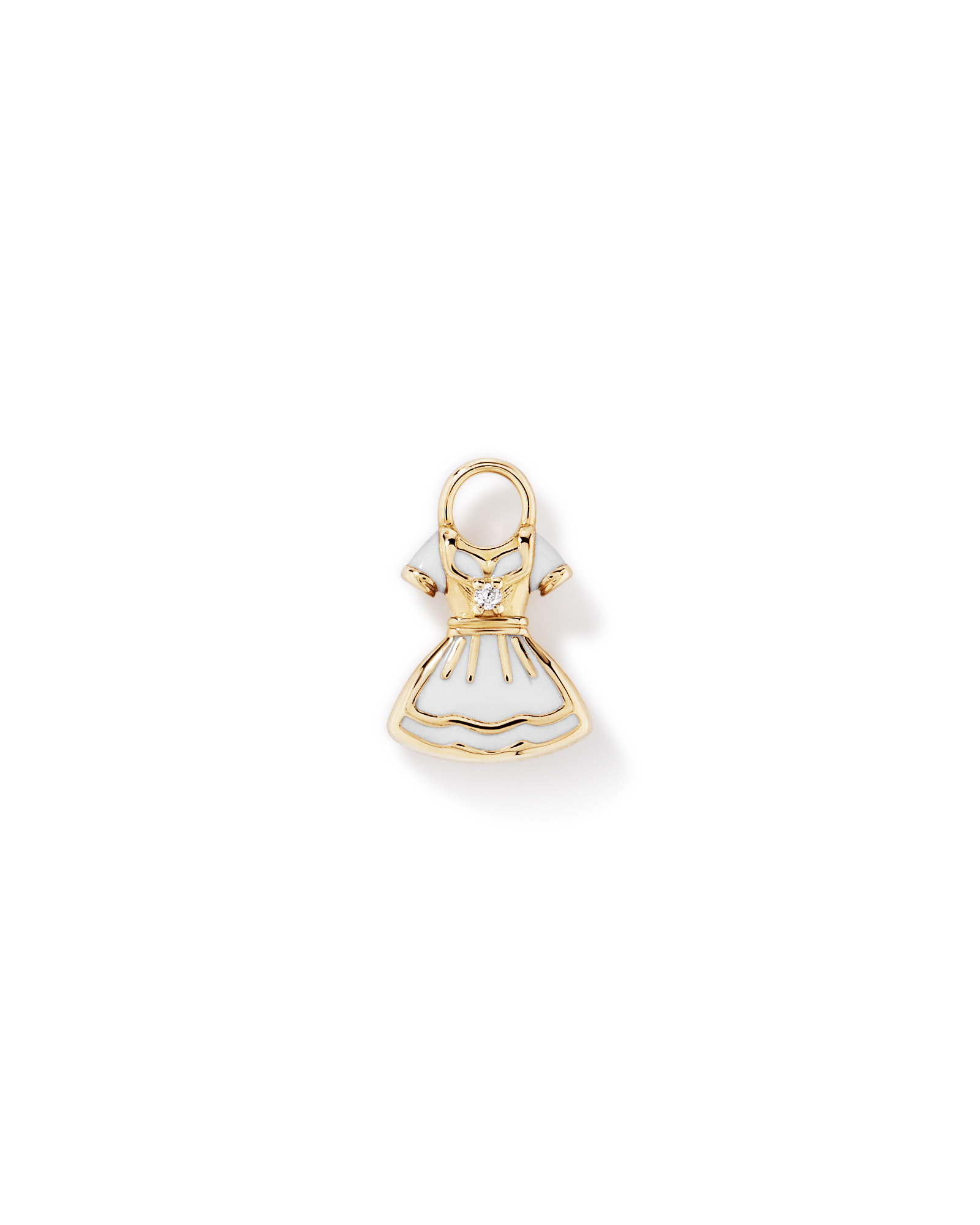Dirndl Earring Charm in 18kt Vermeil
