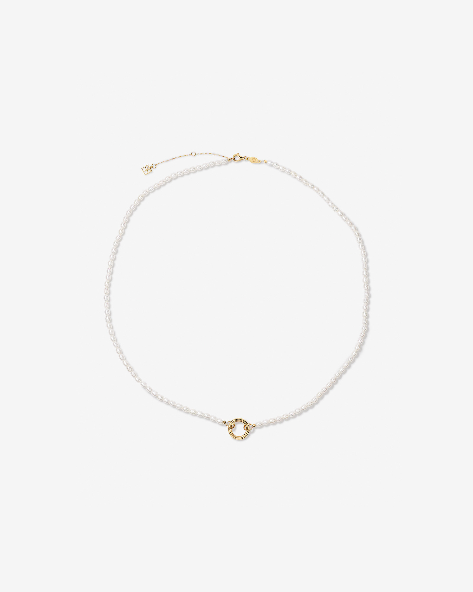 55cm (22") Cultured Freshwater Pearl Open Chain Necklace in 10kt Yellow Gold