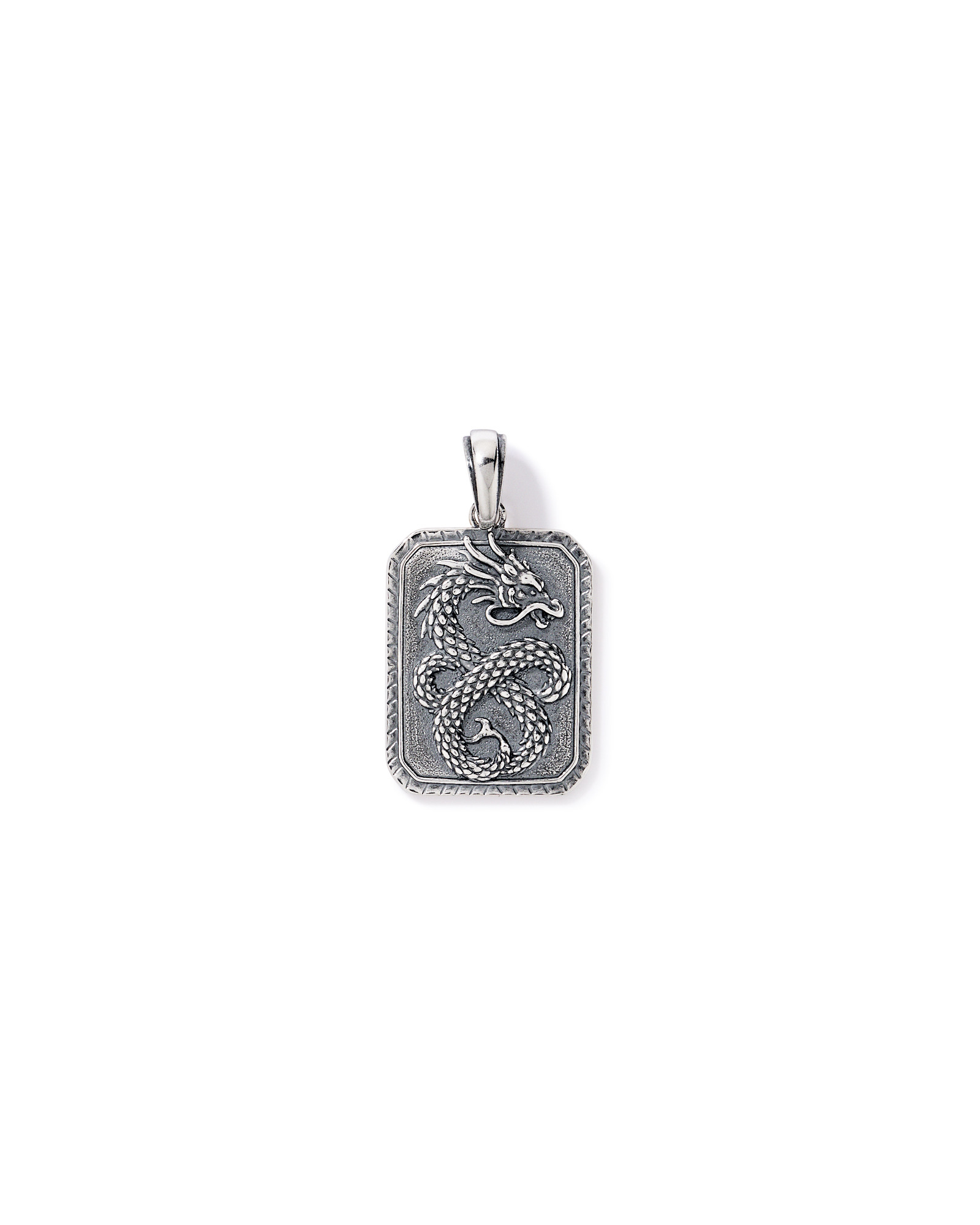 Pendentif de dragon en argent sterling