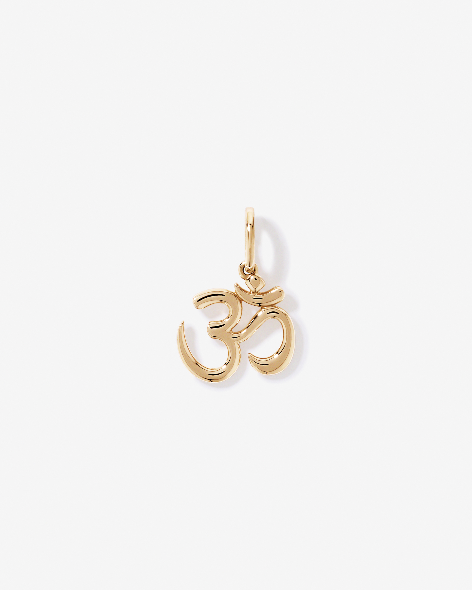 AUM Pendant in 10kt Yellow Gold