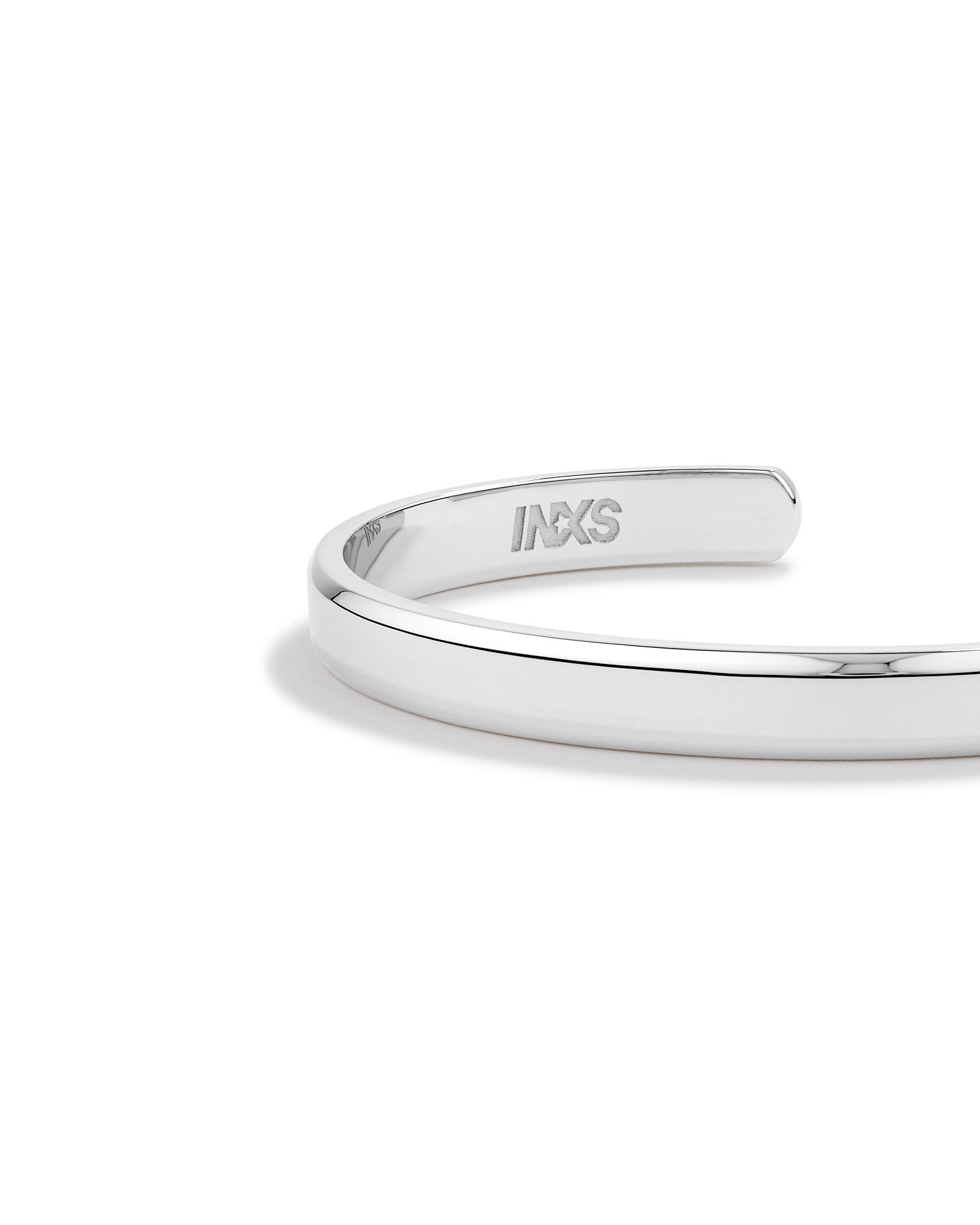 Bracelet Manchette INXS Never Tear Us Apart en Argent Sterling Recyclé