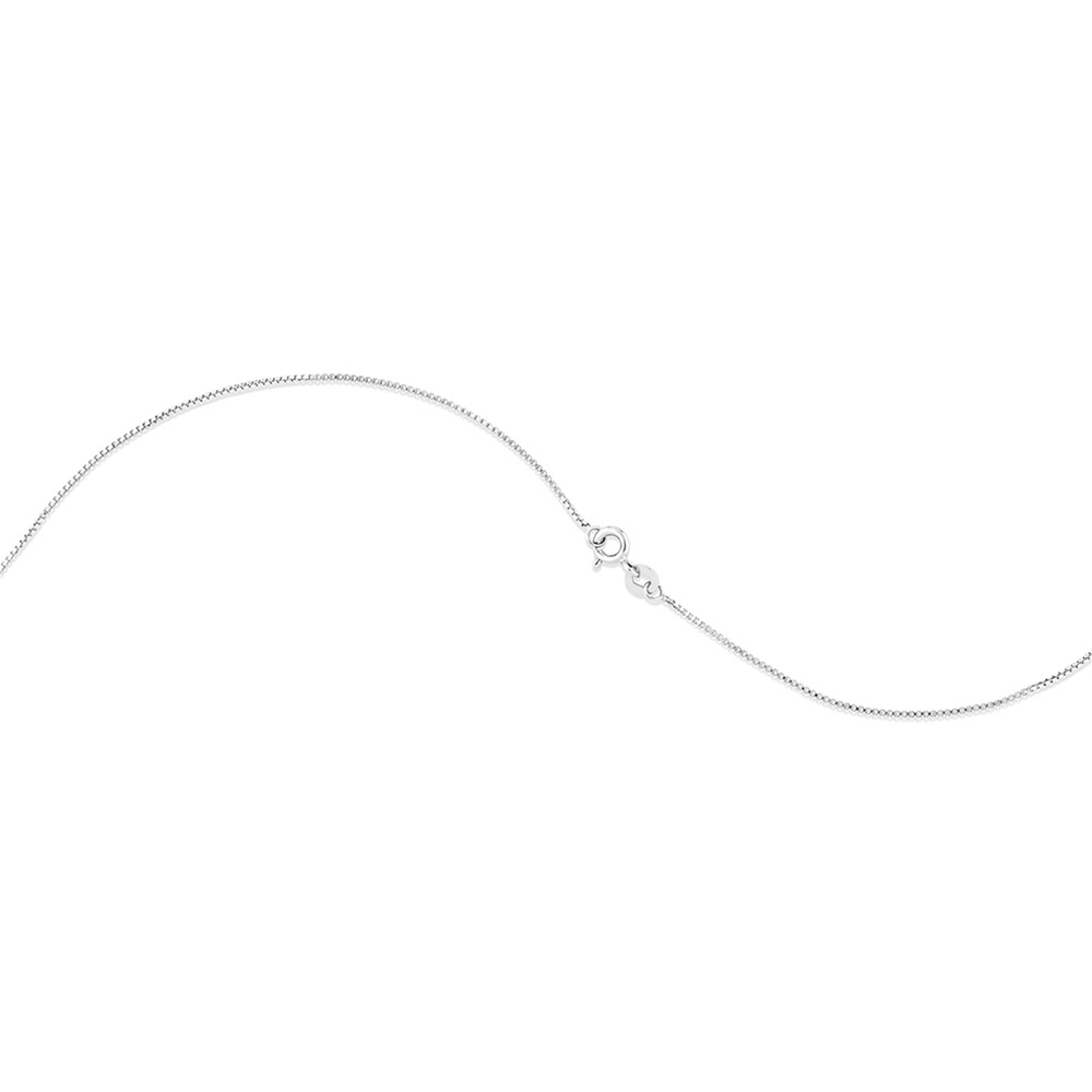 Pendentif cœur en argent sterling avec un diamant