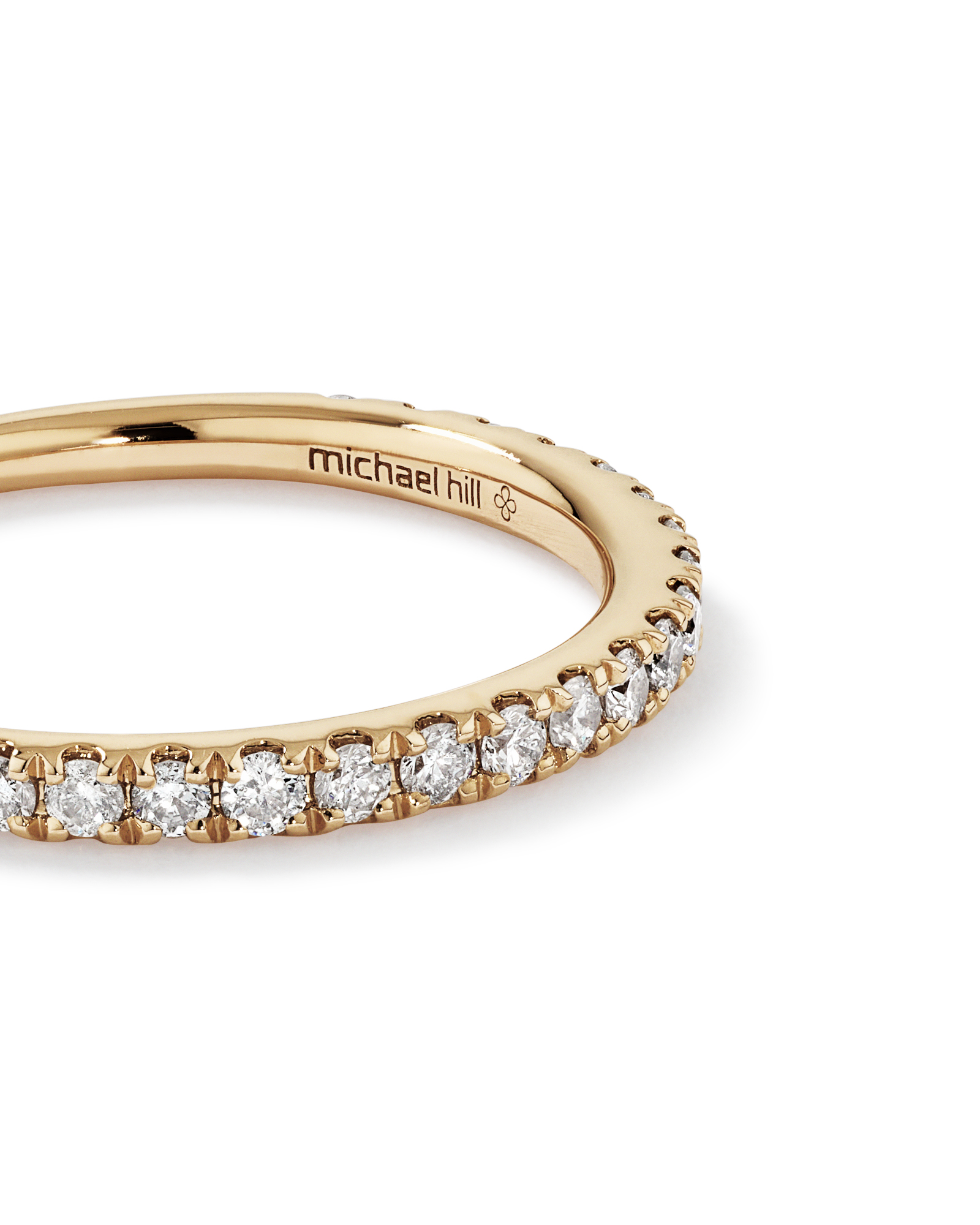 Bague de Mariage de Diamant de 0,34 Carat TW en Or Rose 14kt