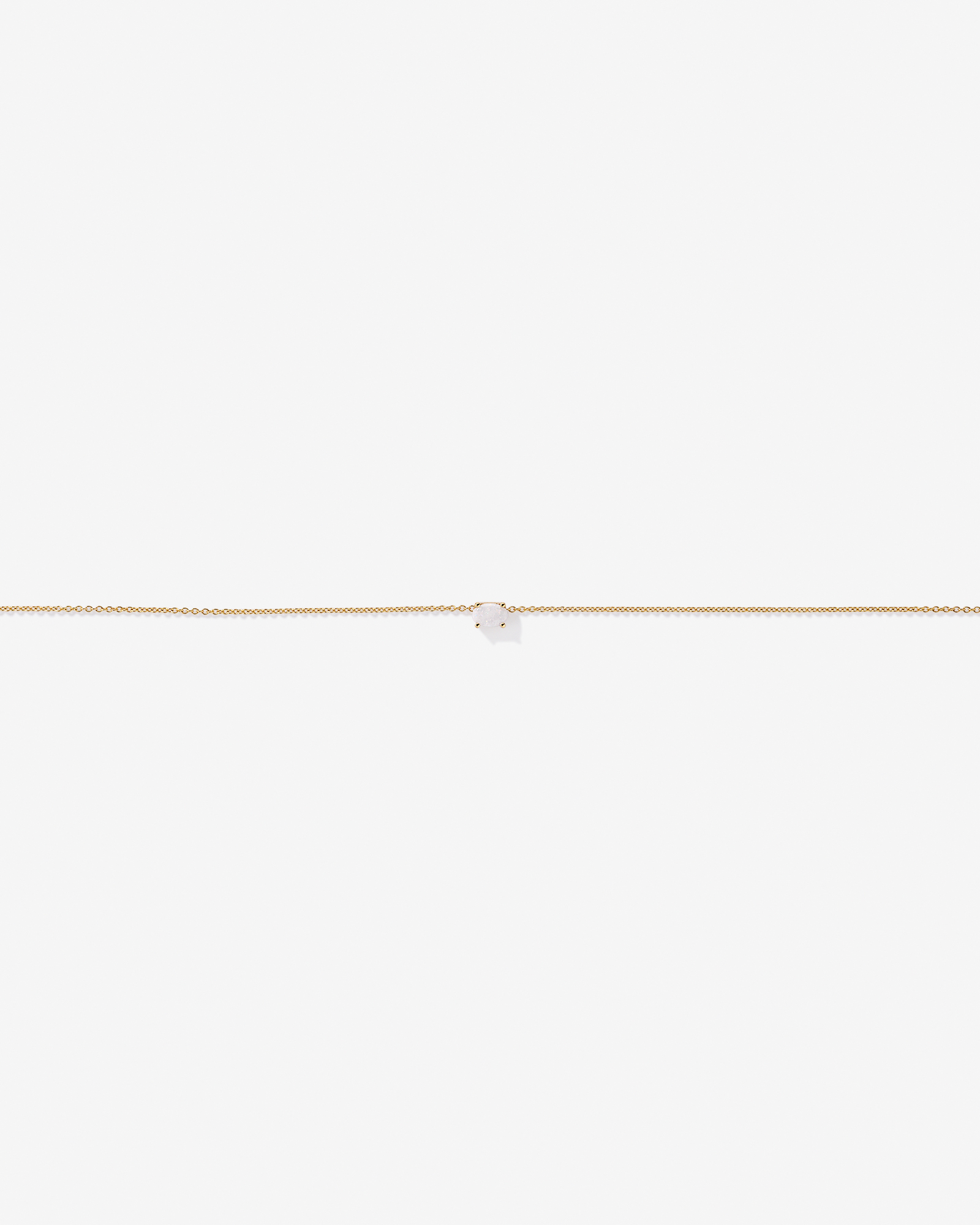 Australian Opal East-West Necklace in 10kt Yellow Gold