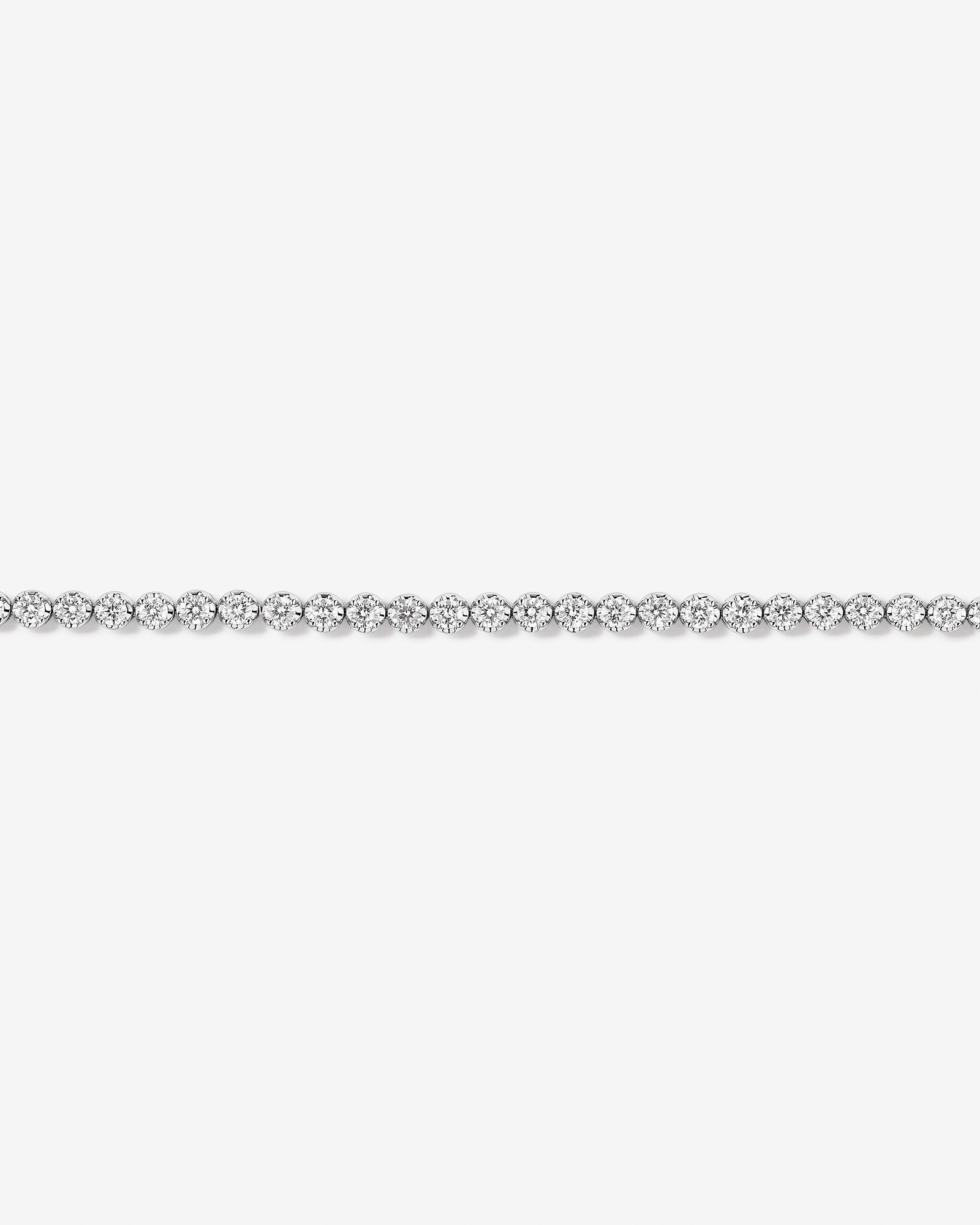 4.00 Carat TW of Laboratory-Grown Diamond Tennis Bracelet in 10kt Gold