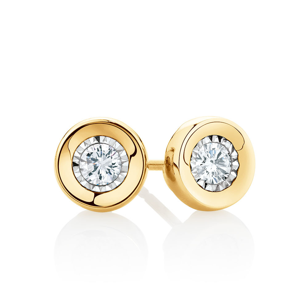 michael hill jewellers diamond stud earrings