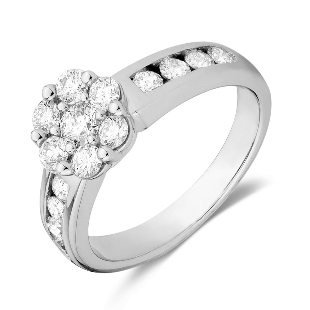  Online  Exclusive Engagement  Ring  with 1 Carat TW of 