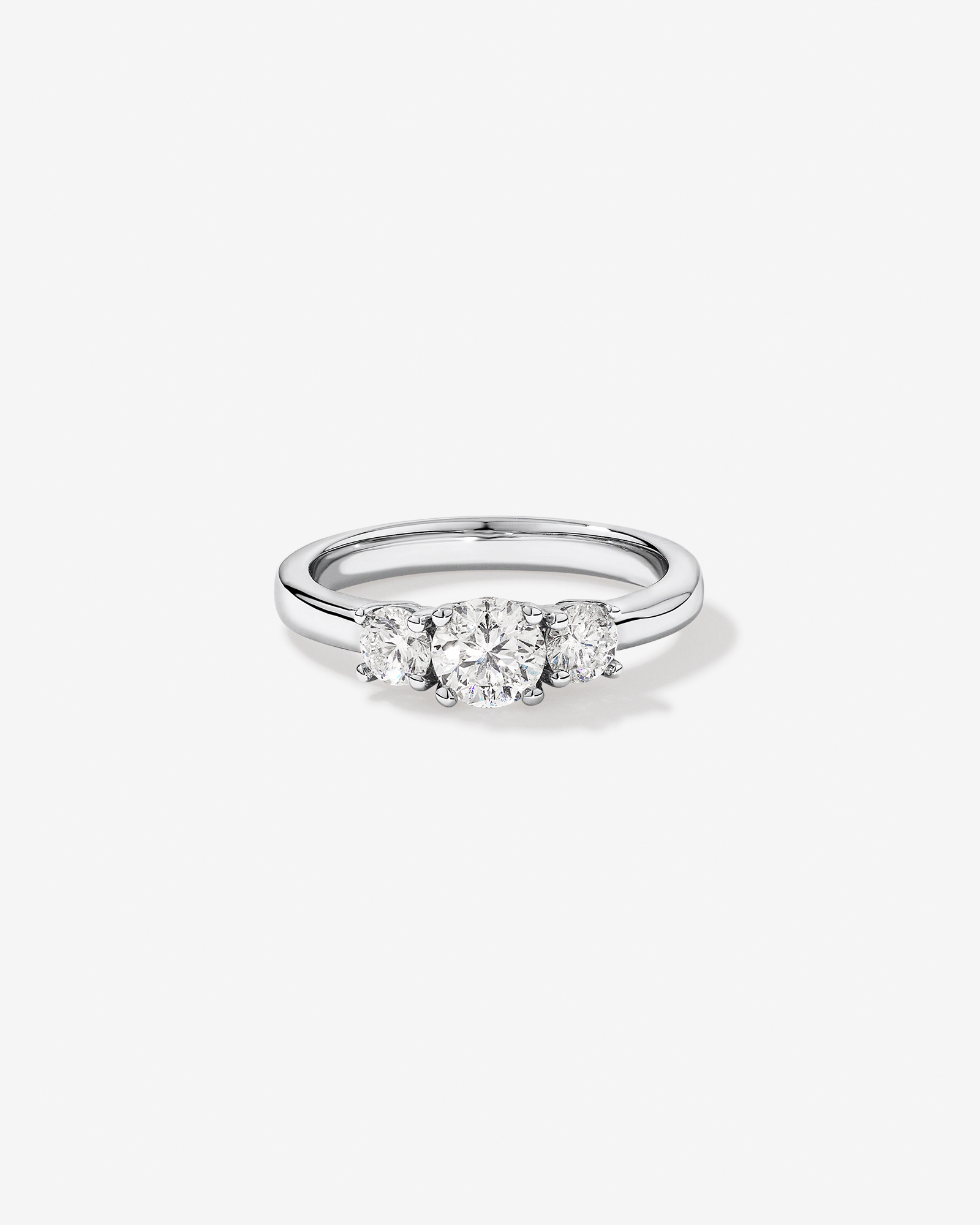 Bague en or blanc 14 carats avec diamants Signature 101 de 1,00 carat TW