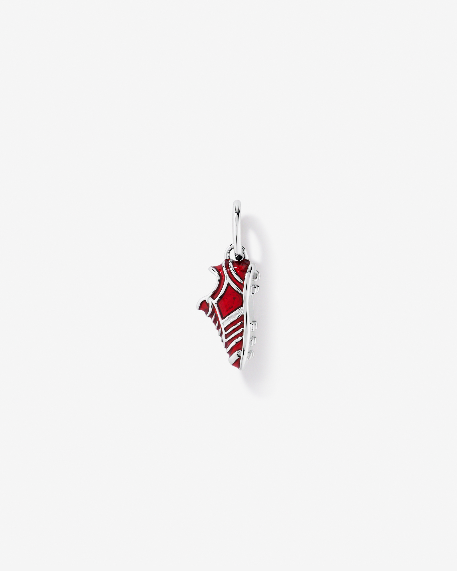 Football Boot Pendant in Sterling Silver