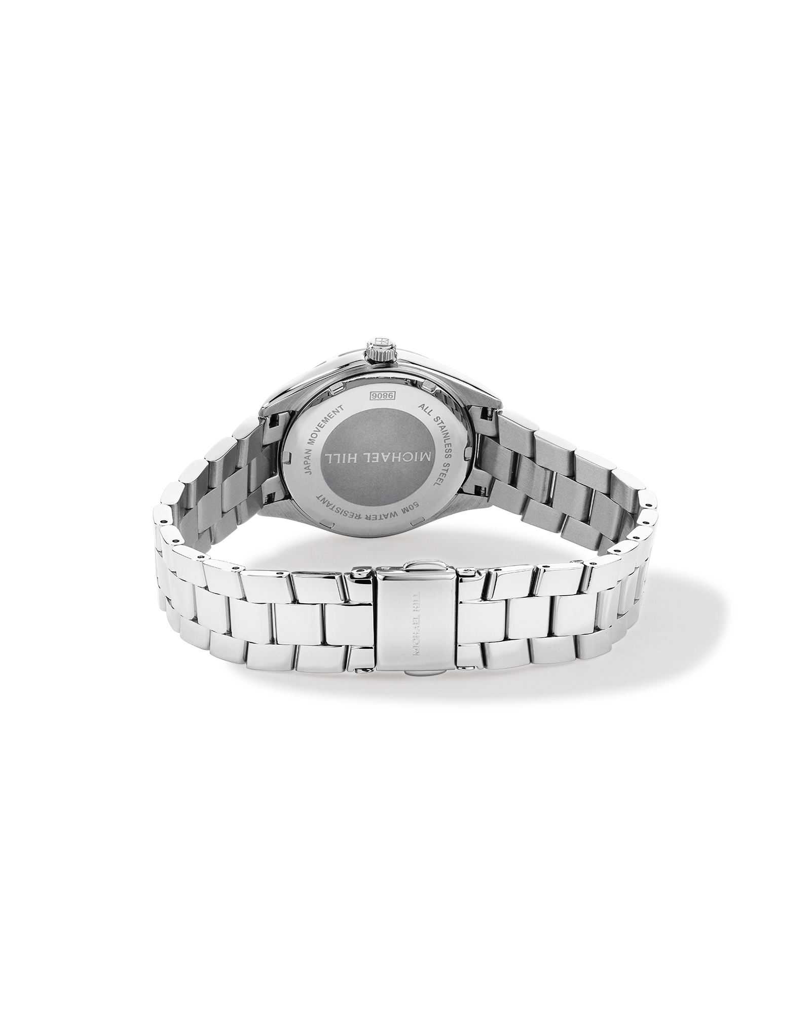 Montre Femme En Nacre En Acier Inoxydable Ton Argent