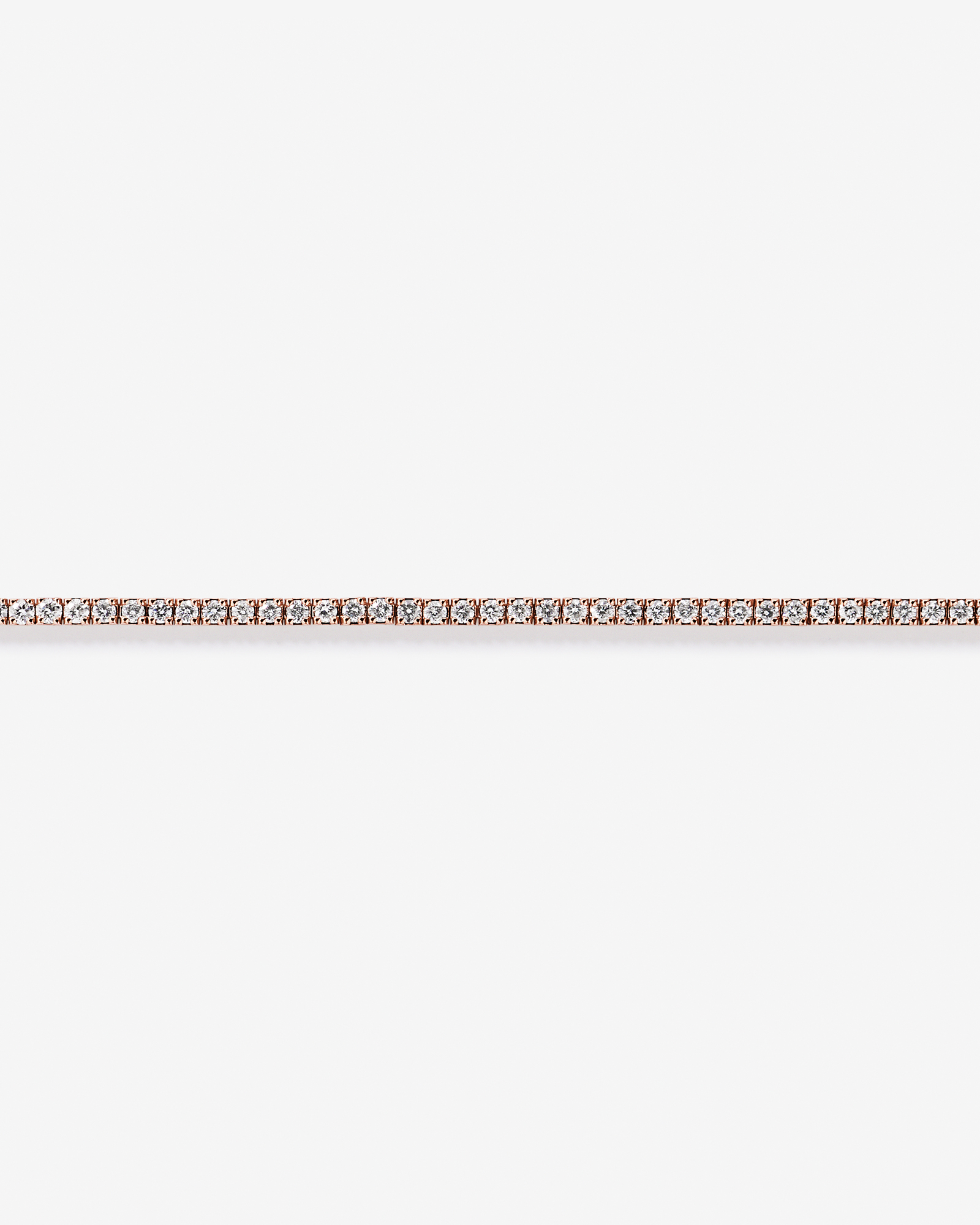 2.00 Carat TW Tennis Bracelet in 10kt Rose Gold