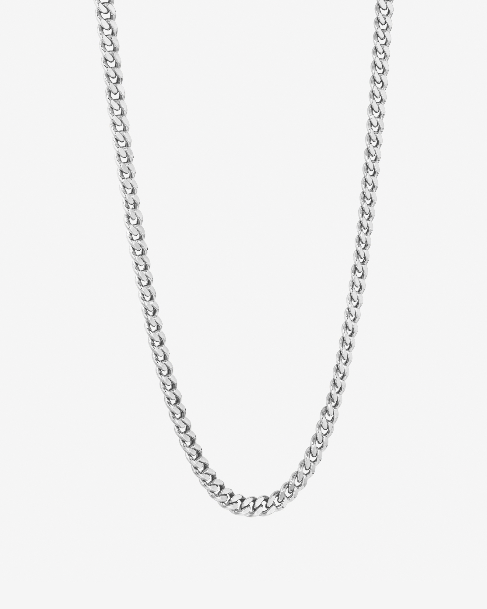 45cm (22") 9mm Width Semi Solid Diamond Cut Curb Chain in 10kt Gold