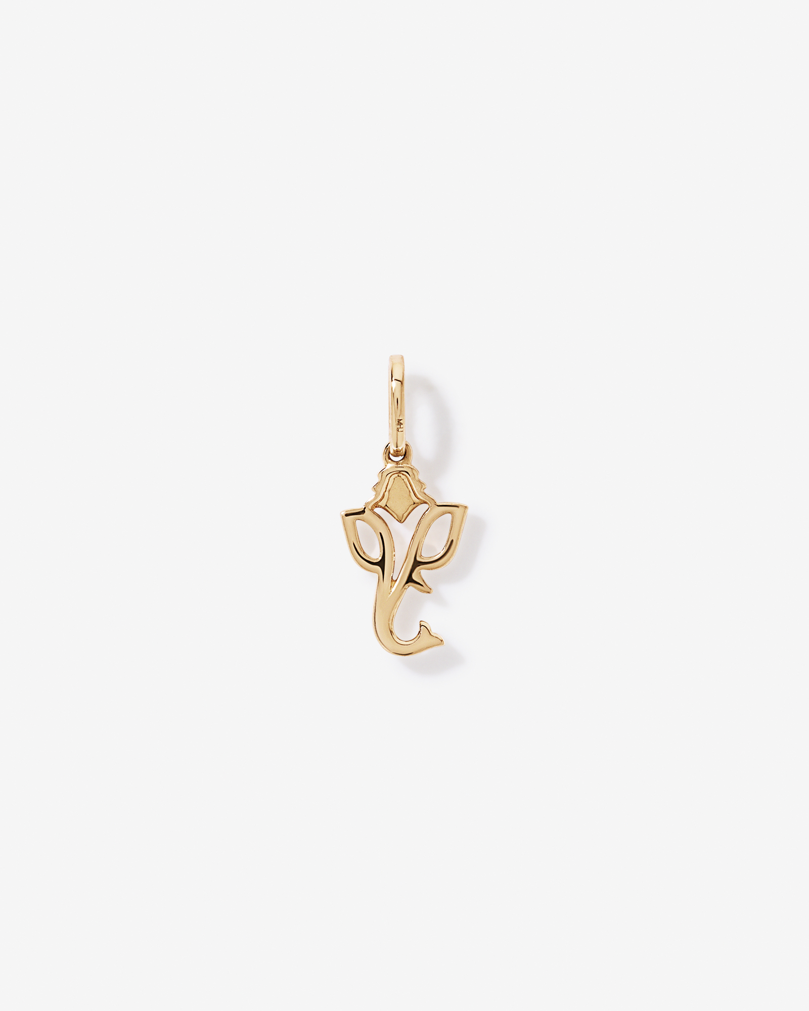 Ganesha Pendant in 10kt Yellow Gold