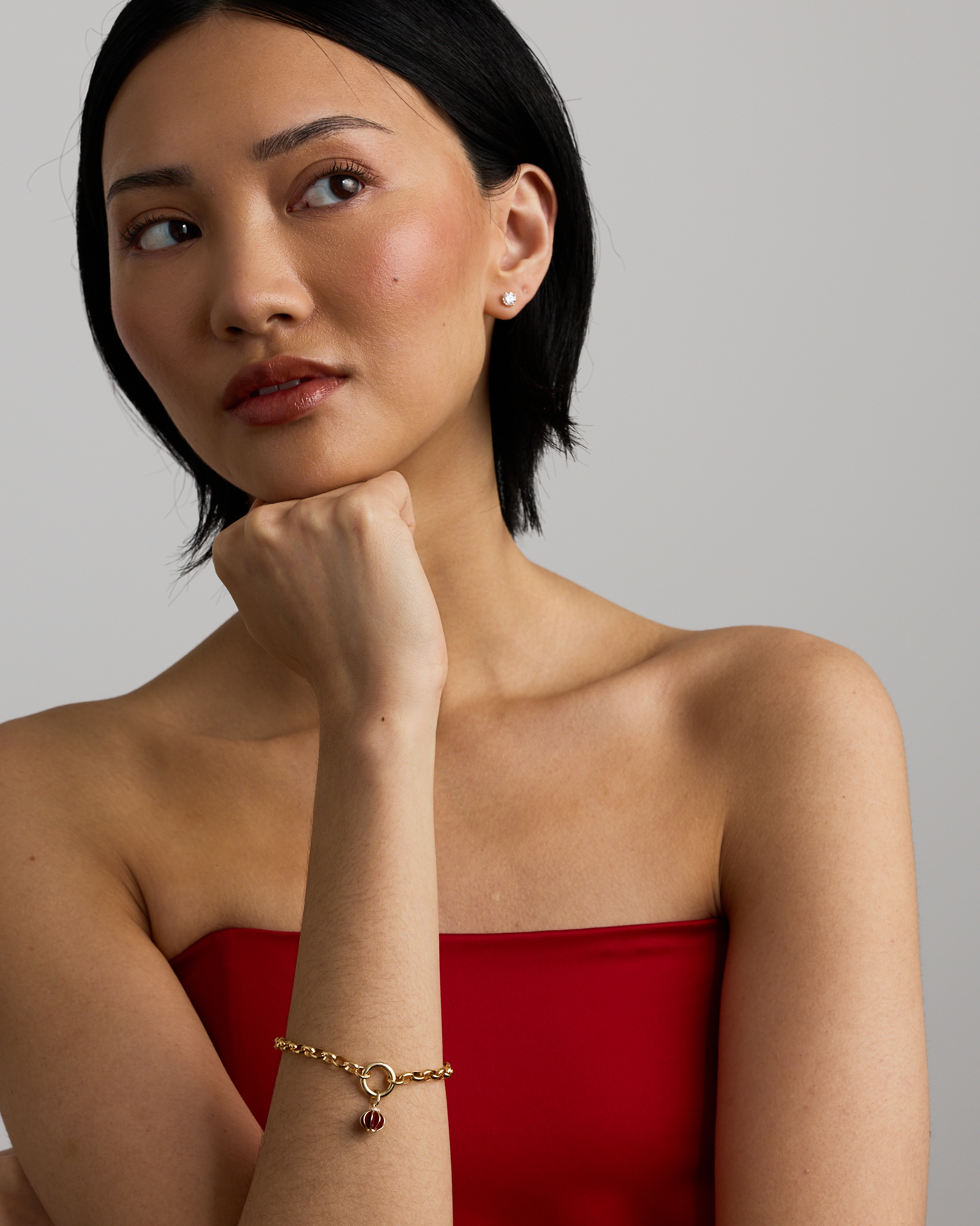 Lunar Lantern Pendant with Diamonds in 10kt Yellow Gold