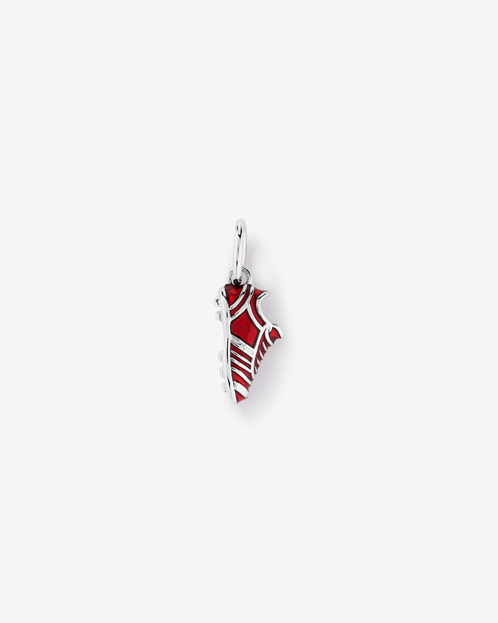 Football Boot Pendant in Sterling Silver